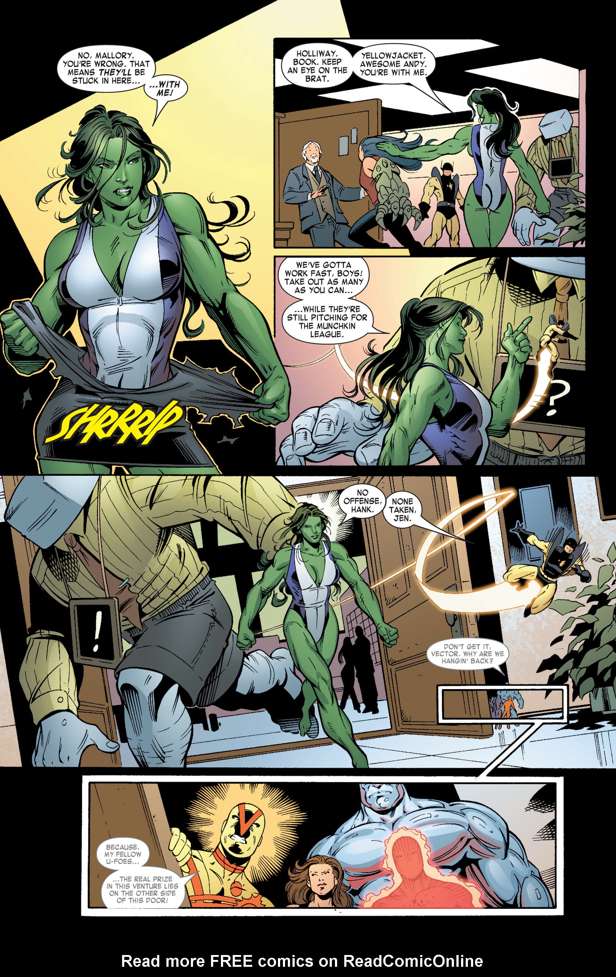 Read online She-Hulk (2004) comic -  Issue #6 - 10