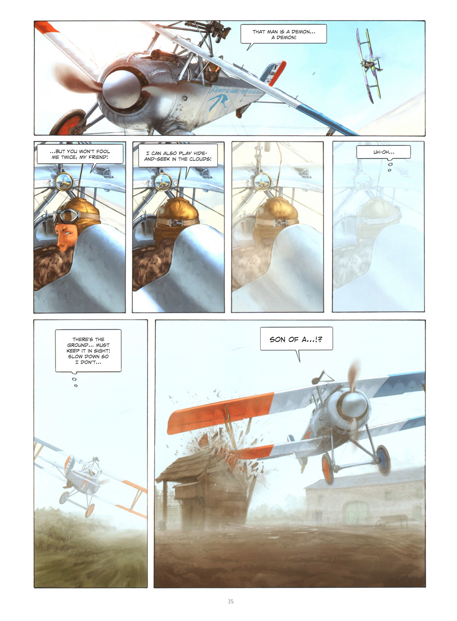 Read online Le Pilote à l'Edelweiss comic -  Issue #1 - 37