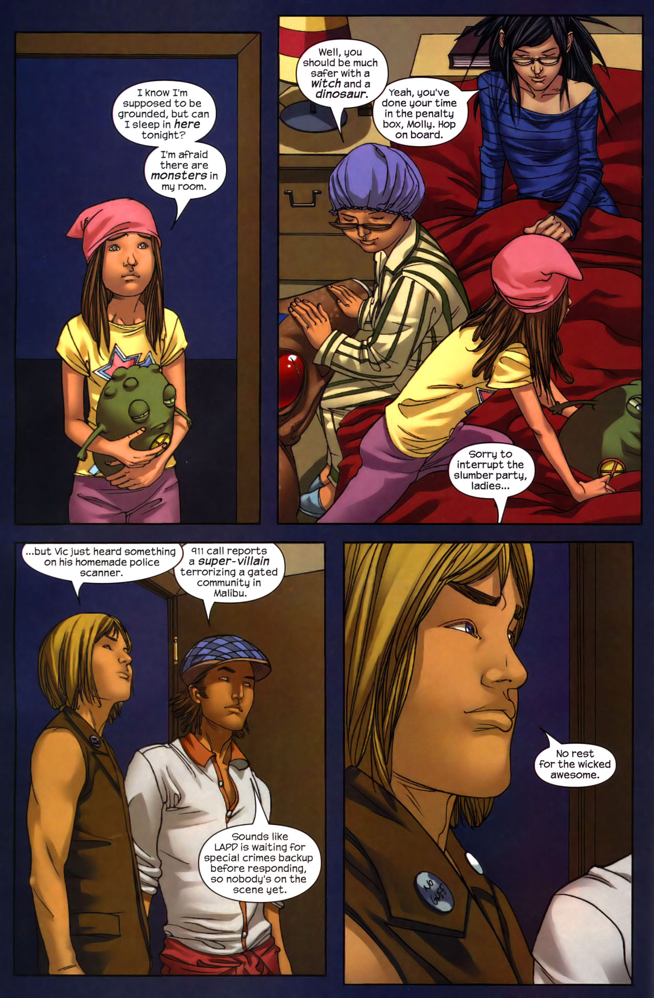 Read online Runaways (2005) comic -  Issue #15 - 15