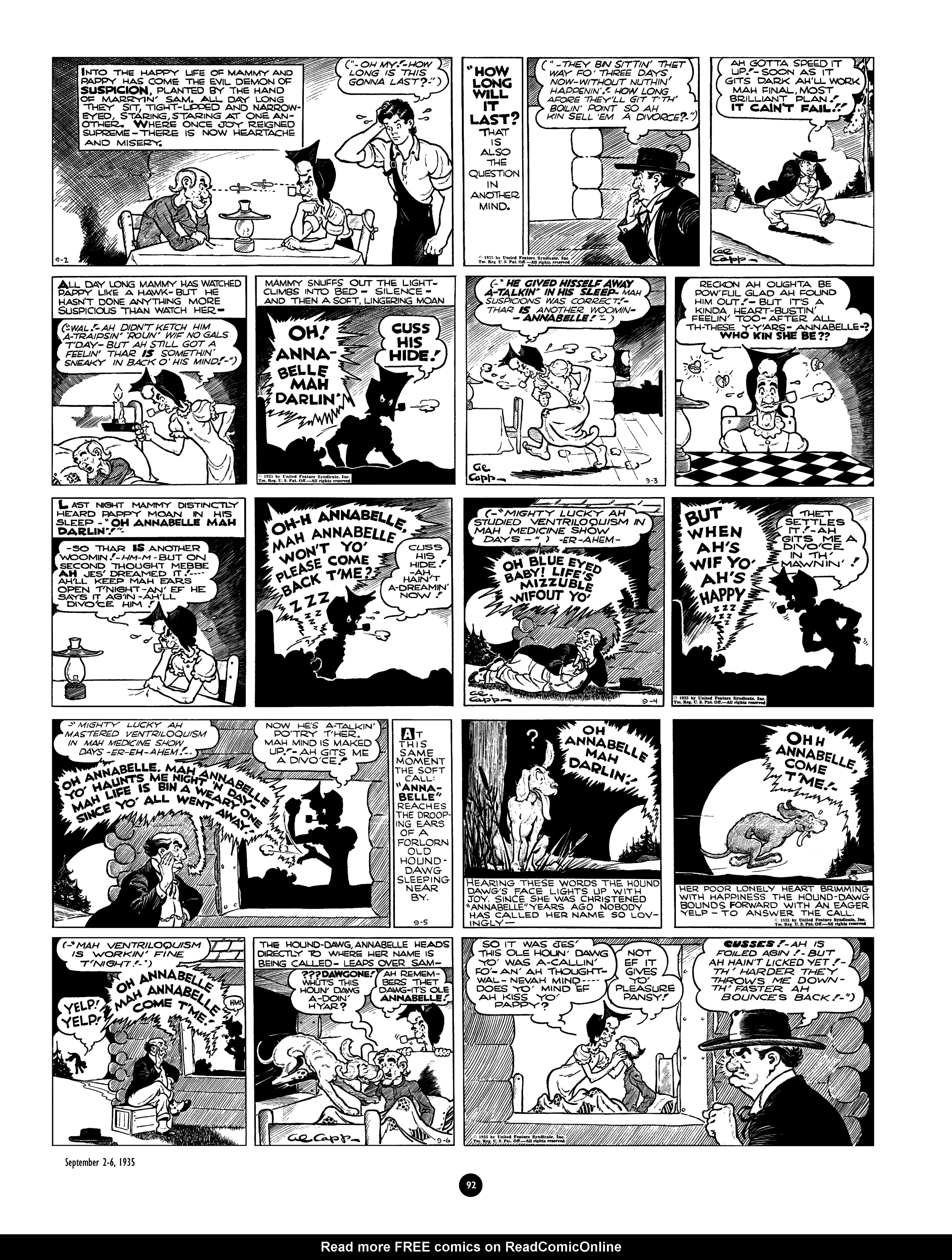 Read online Al Capp's Li'l Abner Complete Daily & Color Sunday Comics comic -  Issue # TPB 1 (Part 1) - 93