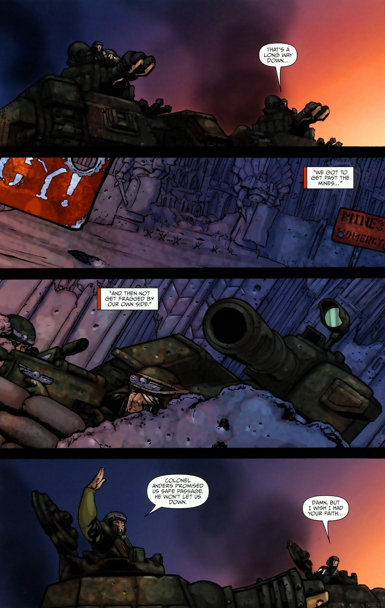 Read online Warhammer 40,000: Fire & Honour comic -  Issue #4 - 14