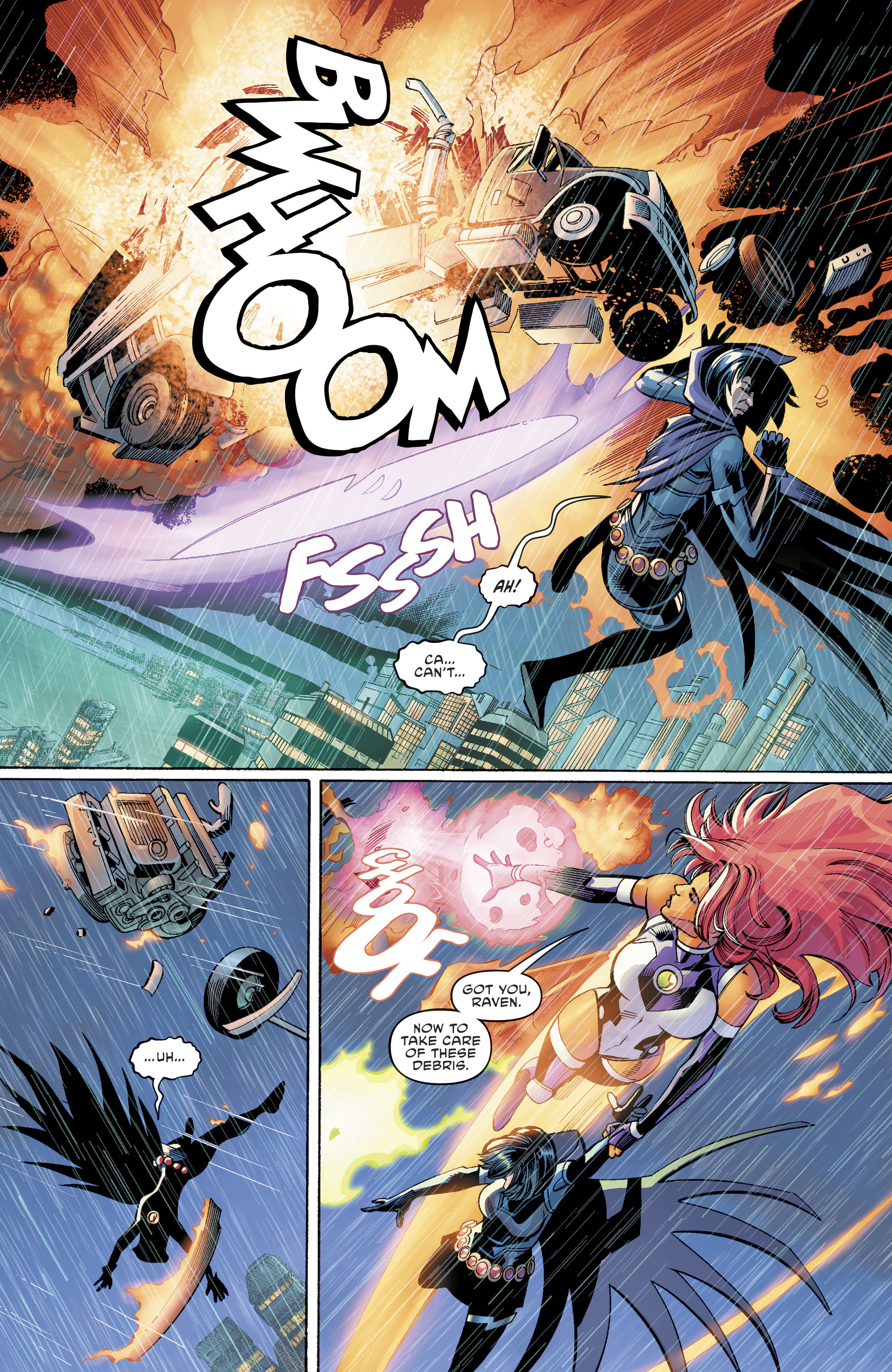 Read online Titans: Burning Rage comic -  Issue #4 - 23