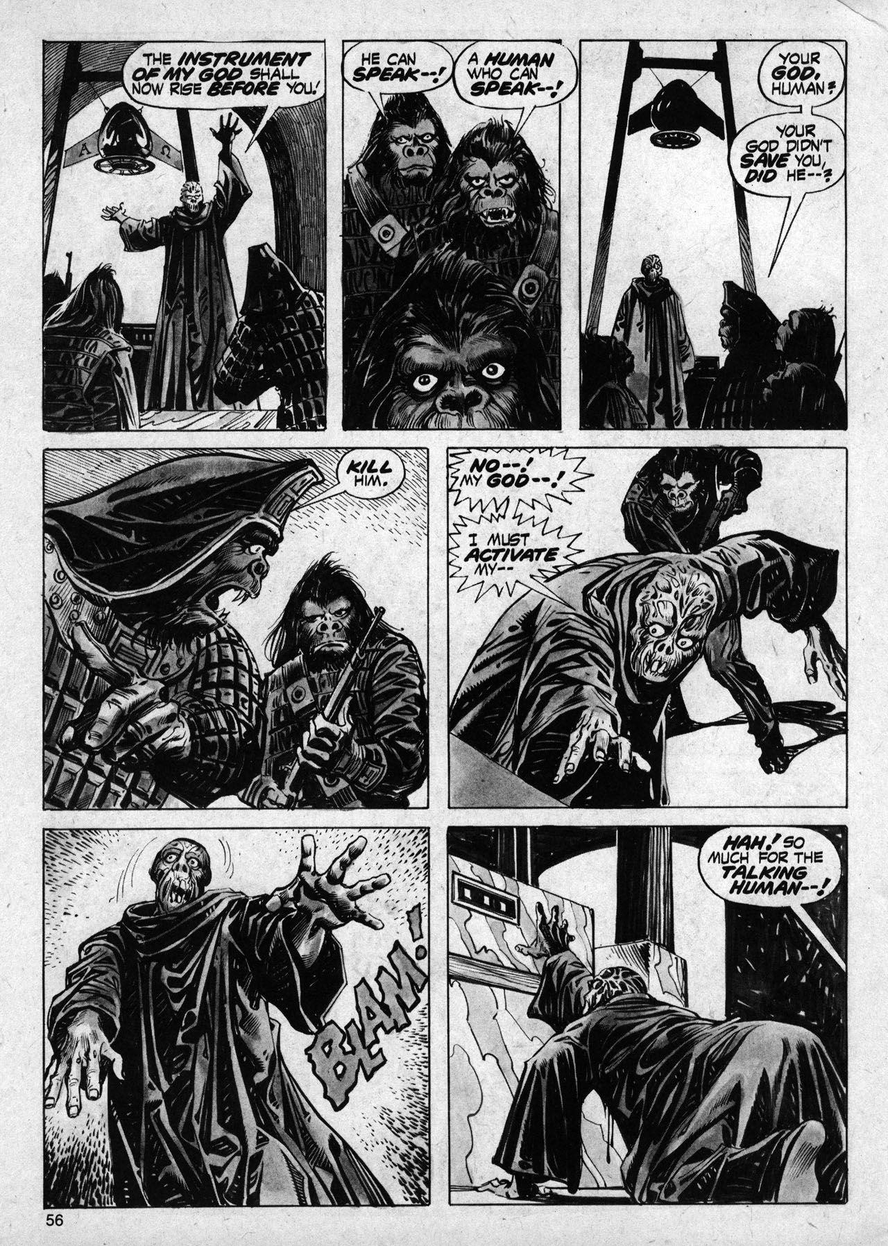 Read online Planet of the Apes comic -  Issue #11 - 52