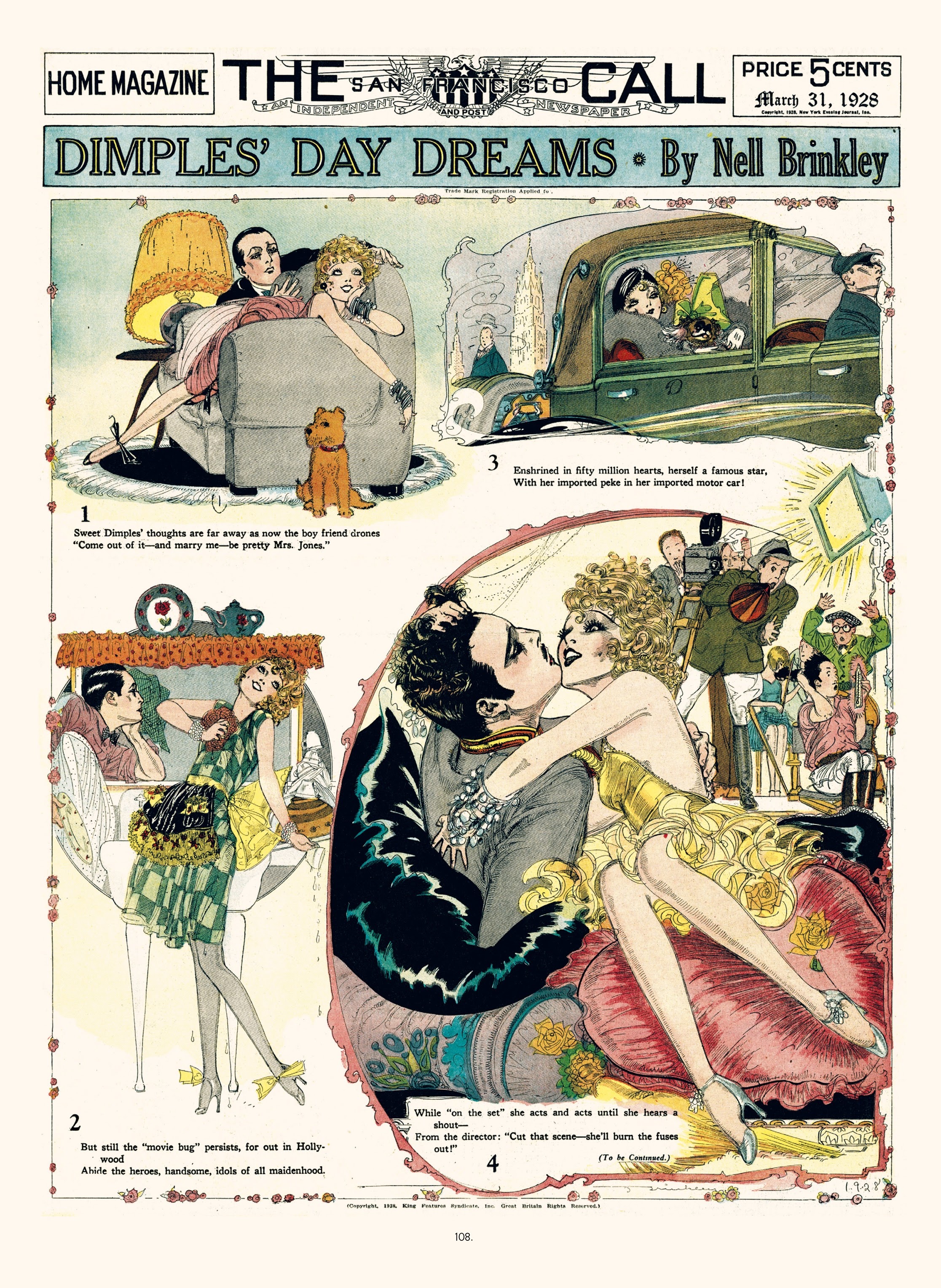Read online The Brinkley Girls: The Best of Nell Brinkley's Cartoons comic -  Issue # TPB - 108