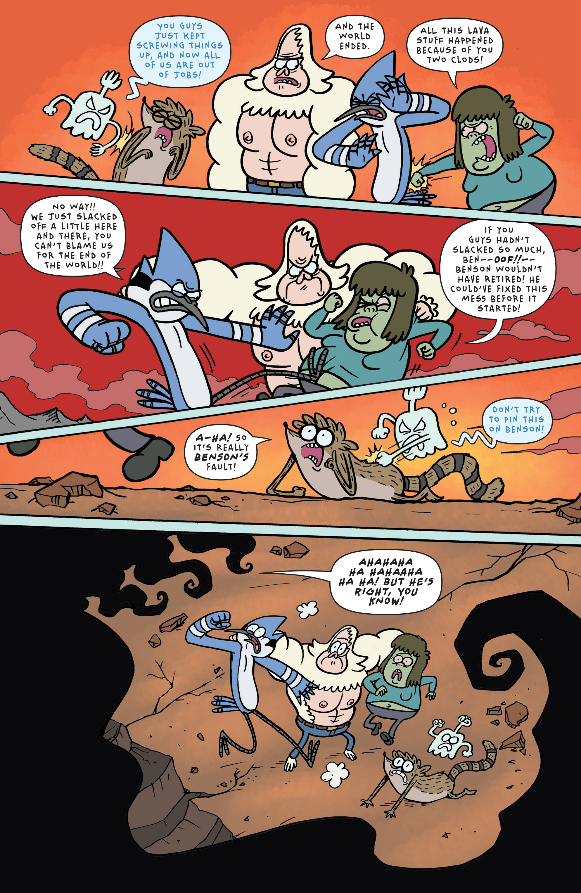 Read online Regular Show comic -  Issue #38 - 8