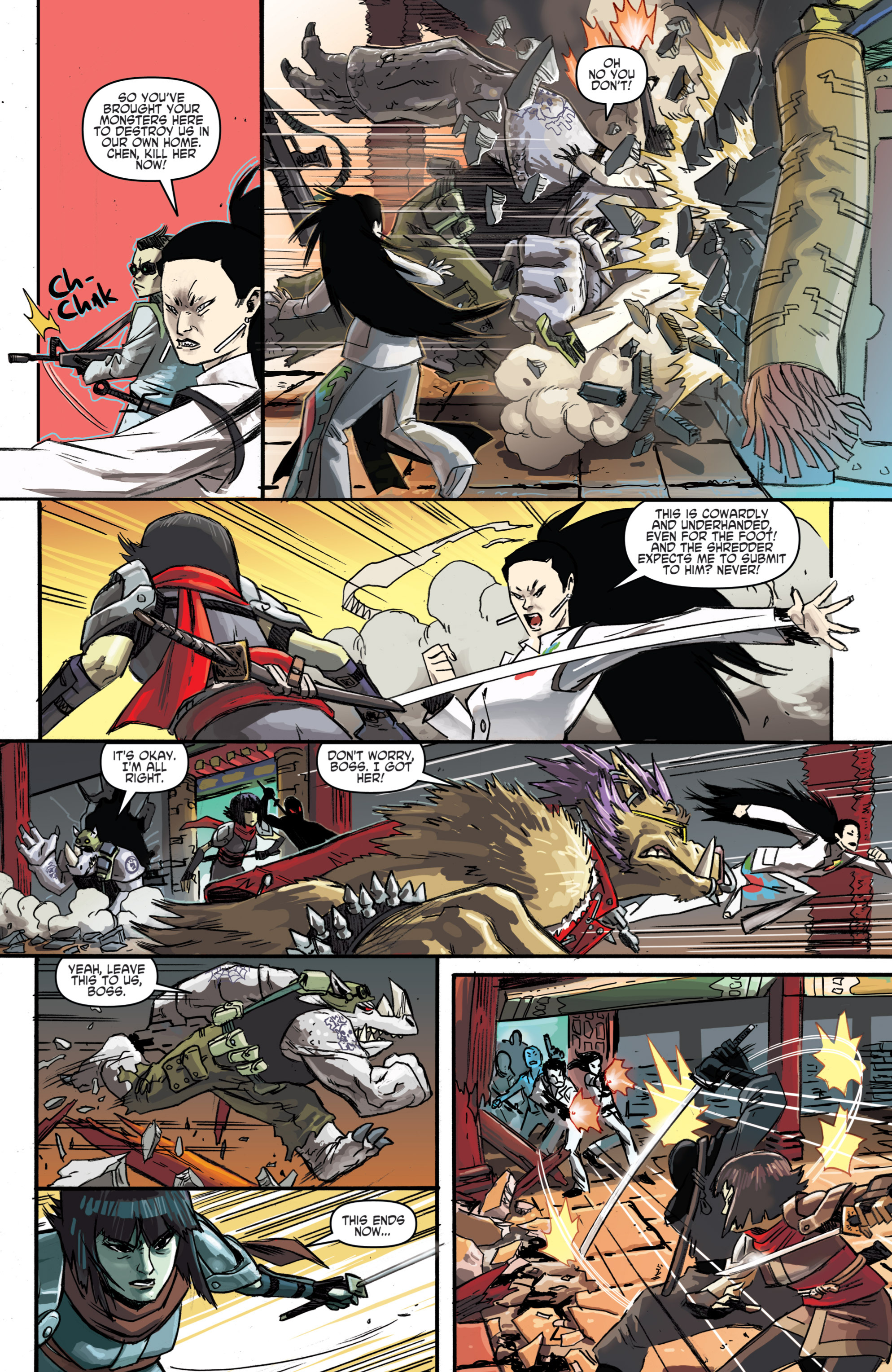 Read online Teenage Mutant Ninja Turtles Villains Microseries comic -  Issue #7 - 11
