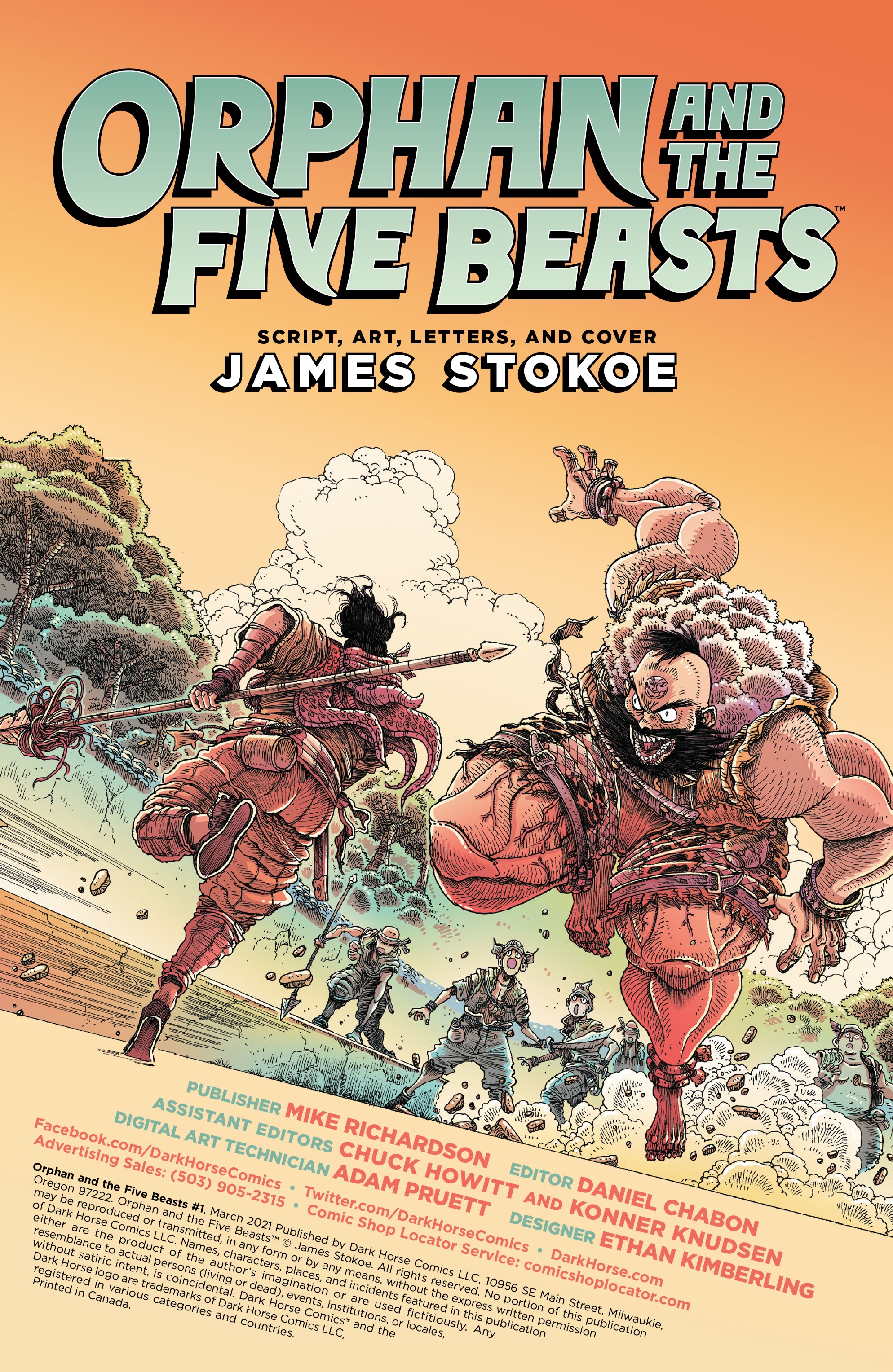 Read online Orphan and the Five Beasts comic -  Issue #1 - 2