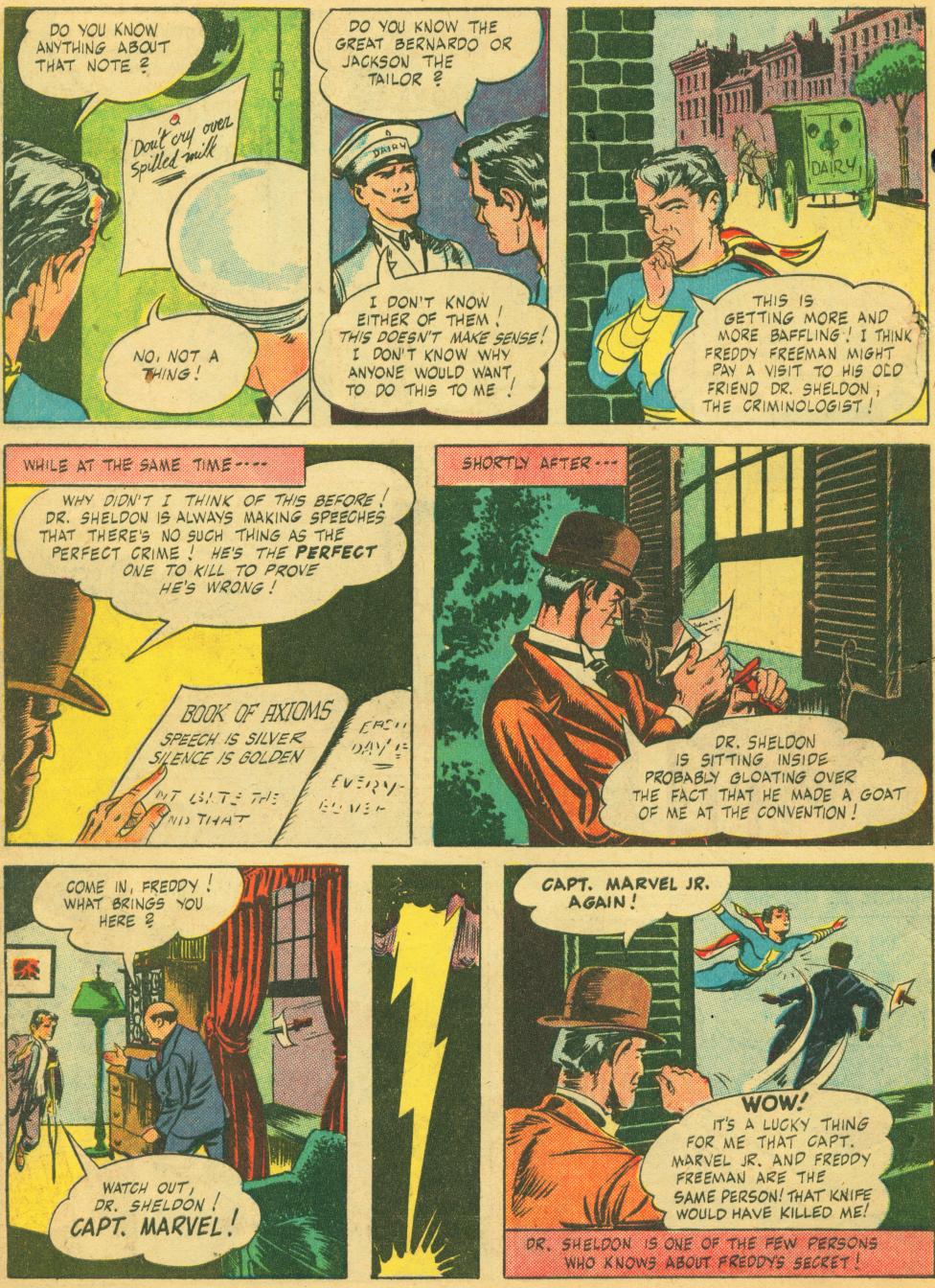 Read online Captain Marvel, Jr. comic -  Issue #42i - 9