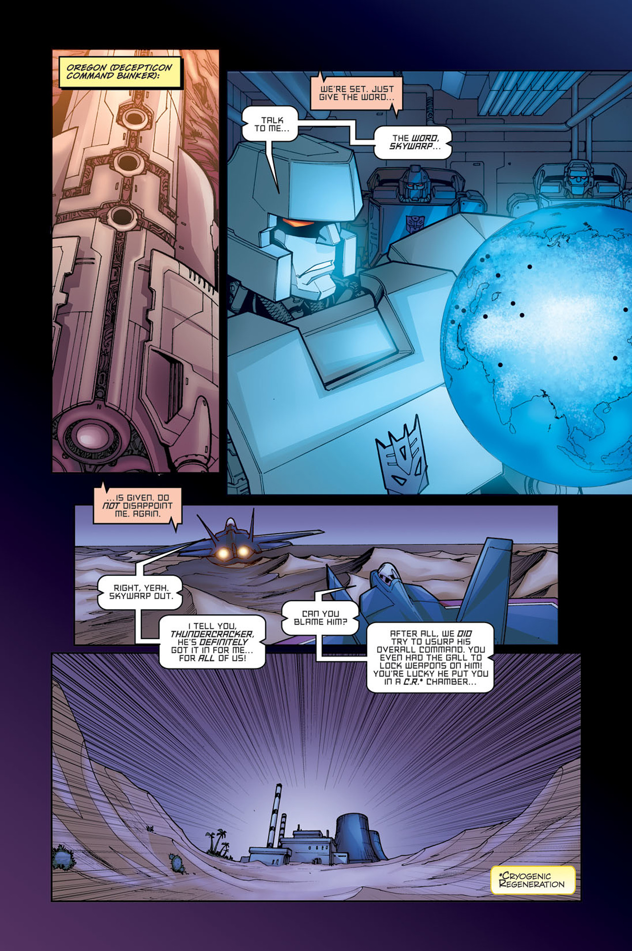 Read online The Transformers: Escalation comic -  Issue #2 - 8