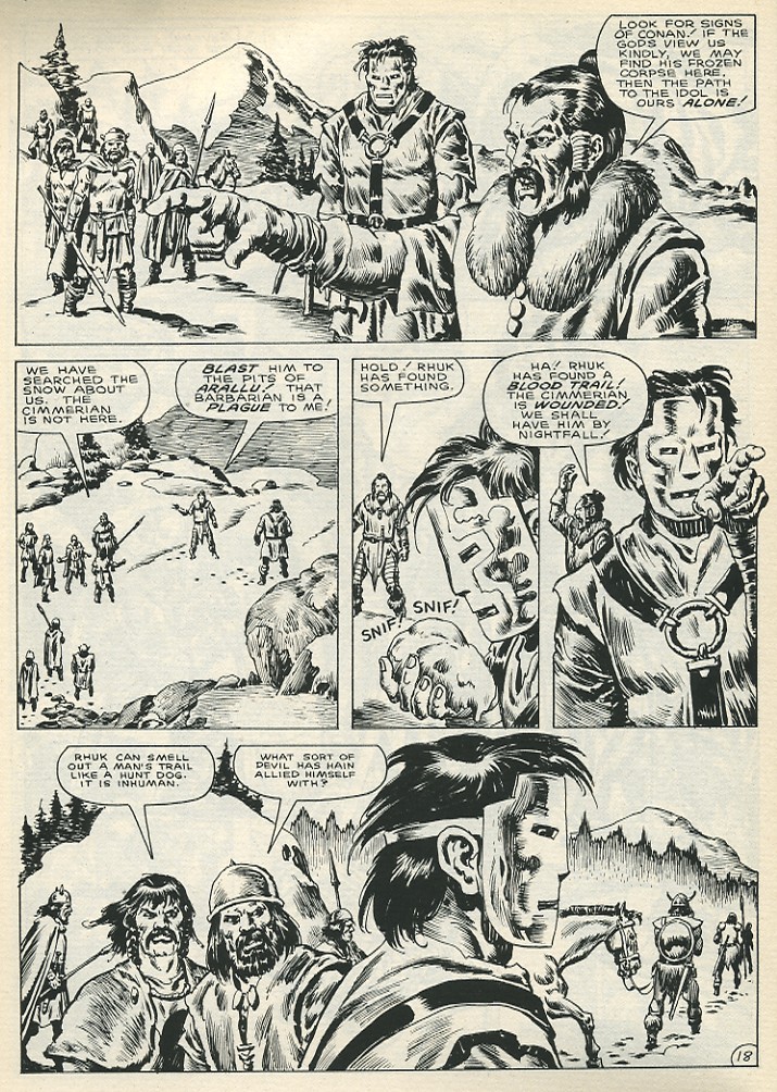 Read online The Savage Sword Of Conan comic -  Issue #144 - 24