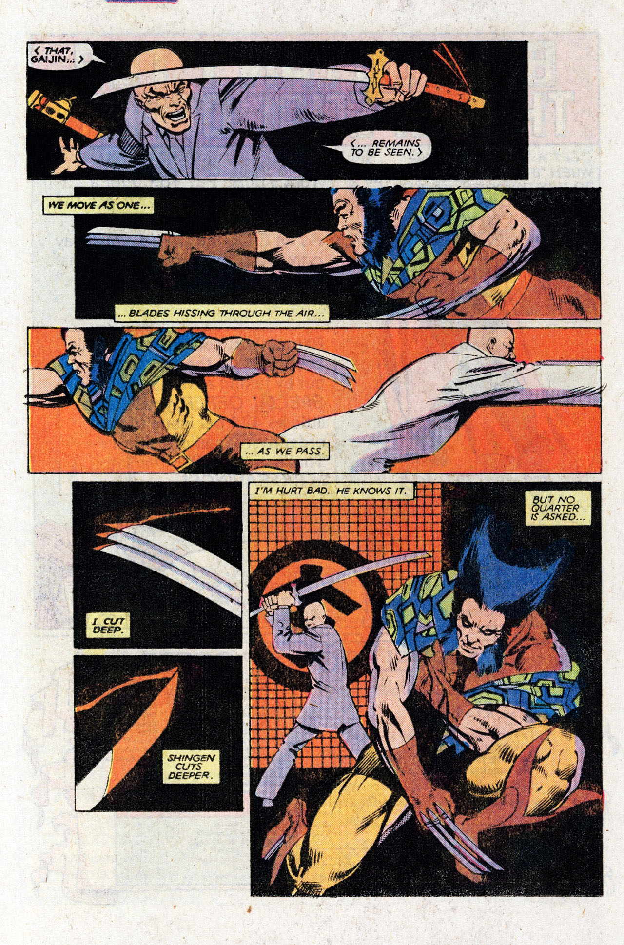 Read online Wolverine (1982) comic -  Issue #4 - 23