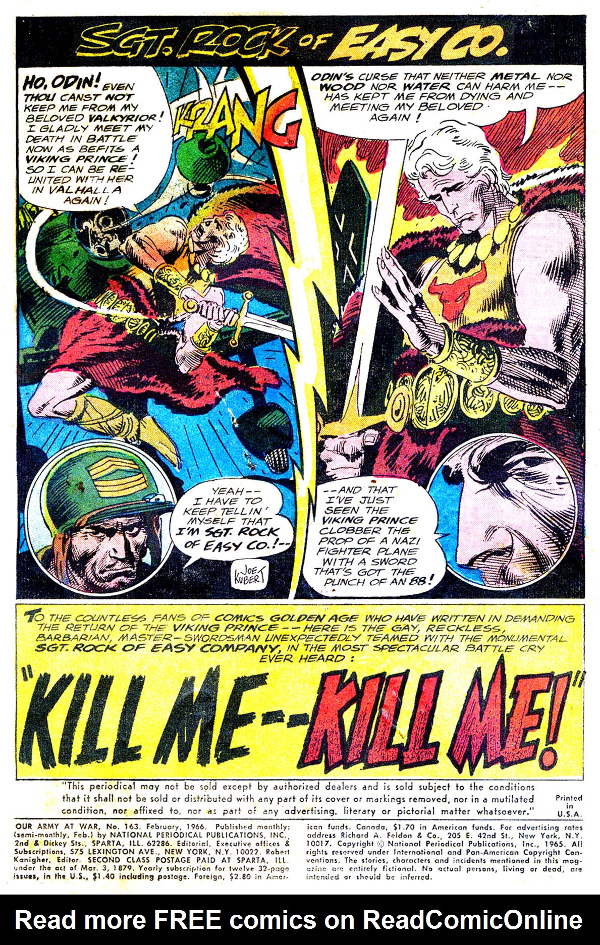 Read online Our Army at War (1952) comic -  Issue #163 - 3