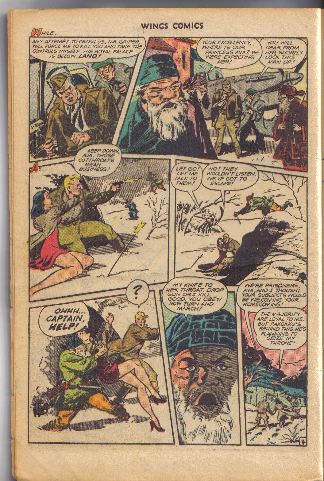 Read online Wings Comics comic -  Issue #79 - 6