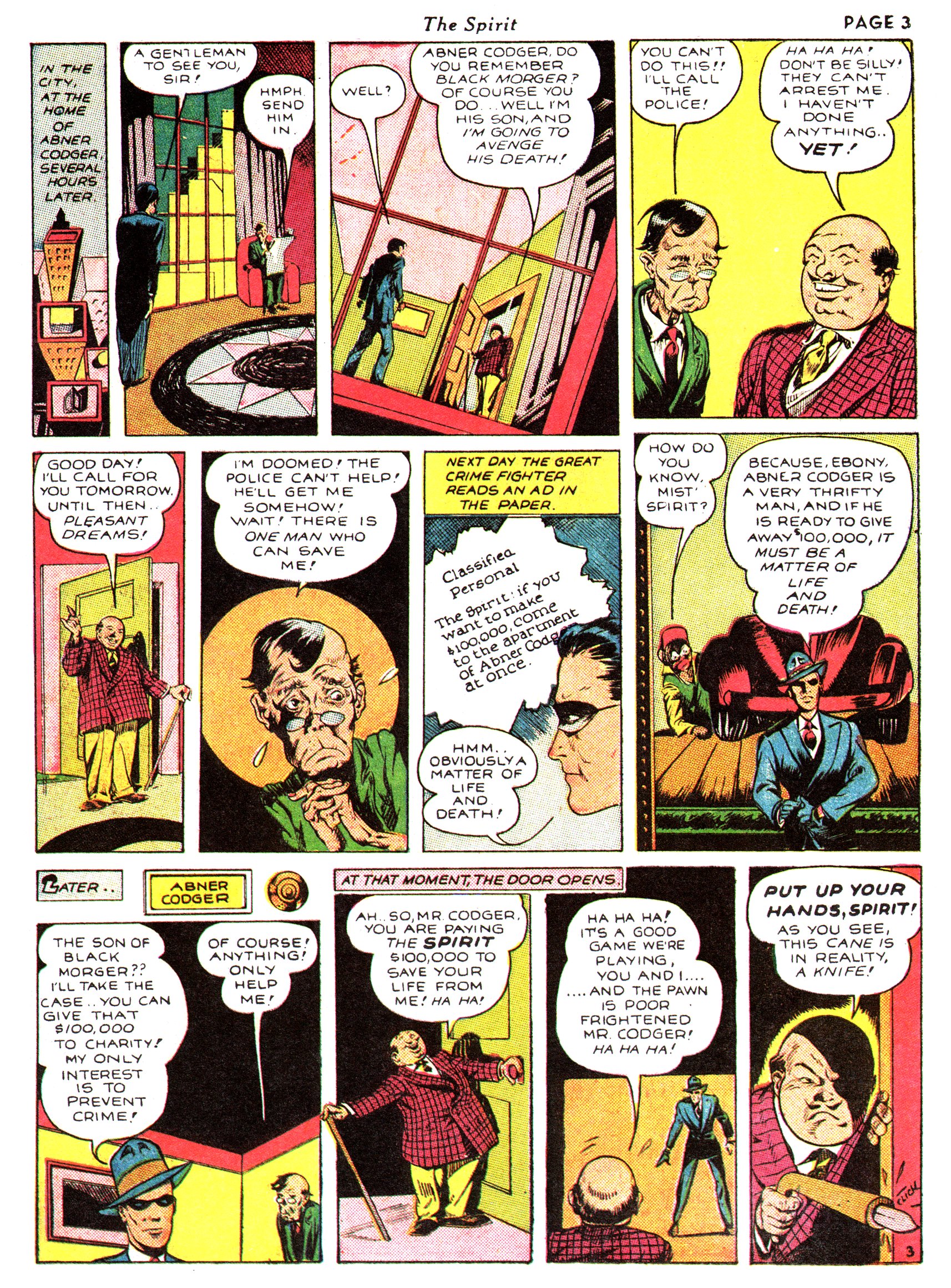 Read online Will Eisner's Quarterly comic -  Issue #6 - 59
