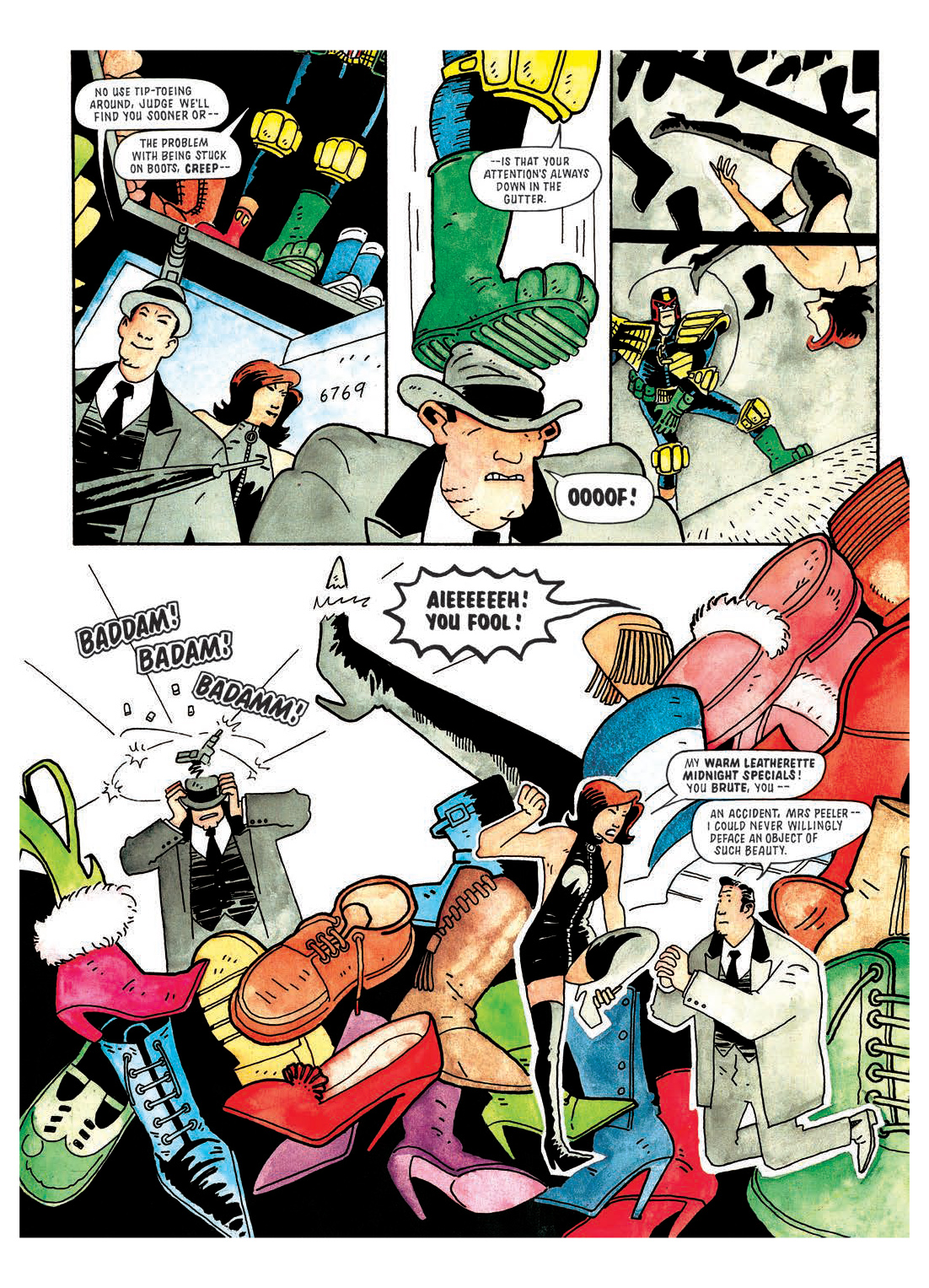 Read online Judge Dredd: The Restricted Files comic -  Issue # TPB 3 - 236