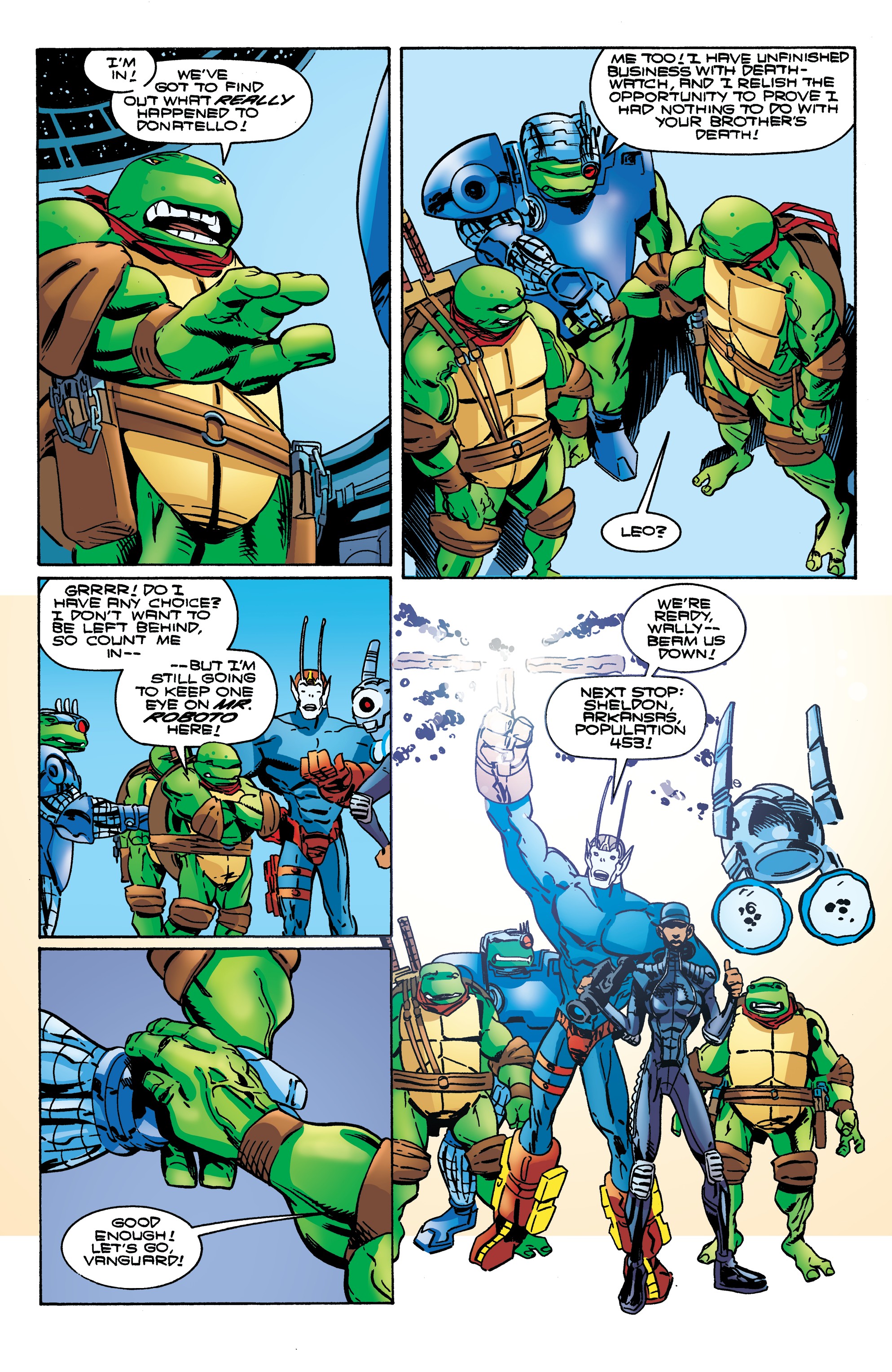 Read online Teenage Mutant Ninja Turtles: Urban Legends comic -  Issue #12 - 14