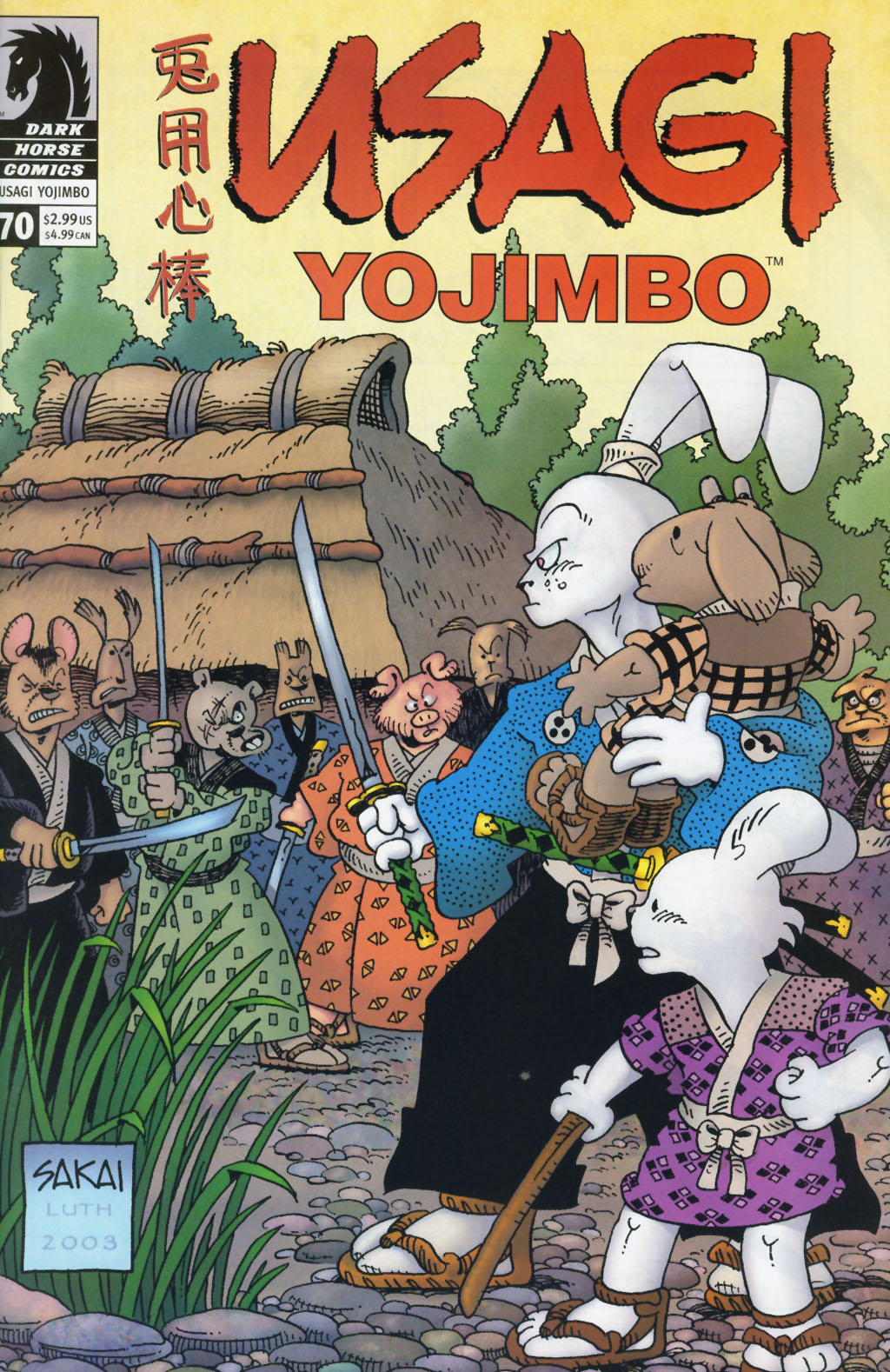 Read online Usagi Yojimbo (1996) comic -  Issue #70 - 1