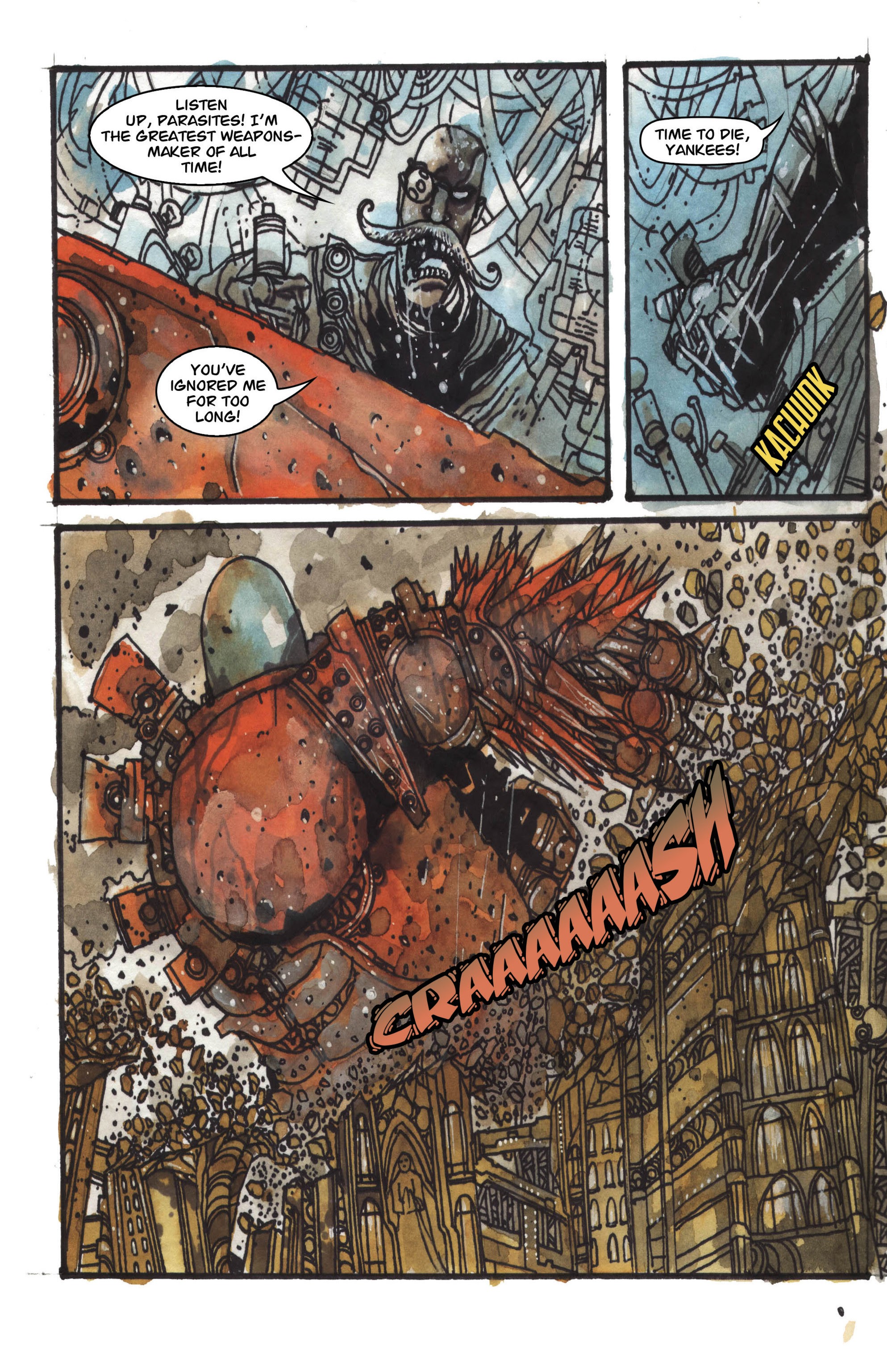 Read online Steam Wars: Bounty Hunters comic -  Issue #3 - 18