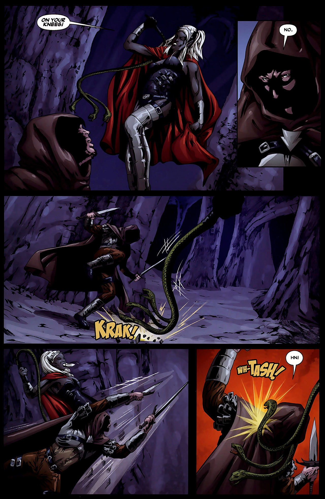 Read online Forgotten Realms: Starless Night comic -  Issue # Full - 26