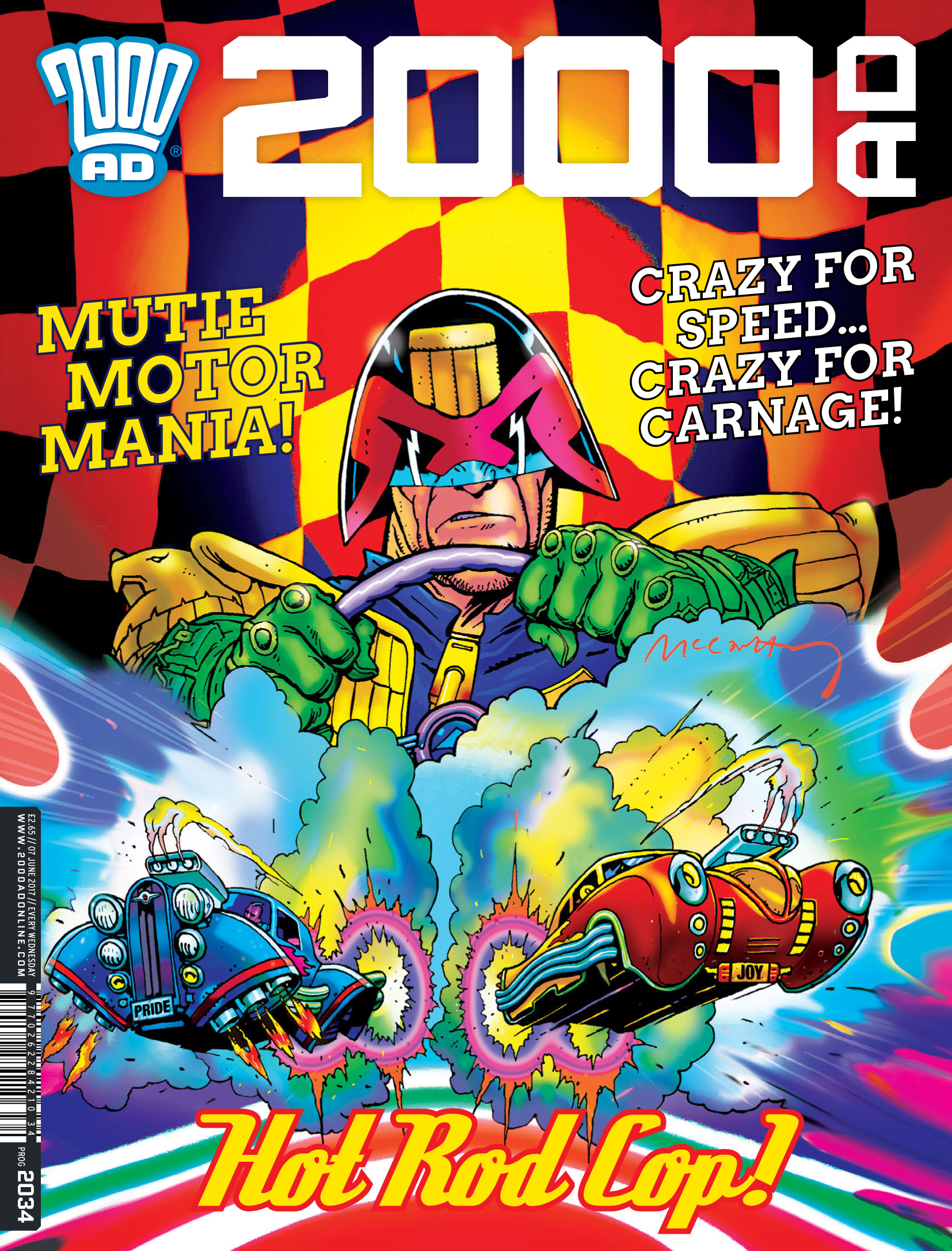 Read online 2000 AD comic -  Issue #2034 - 1