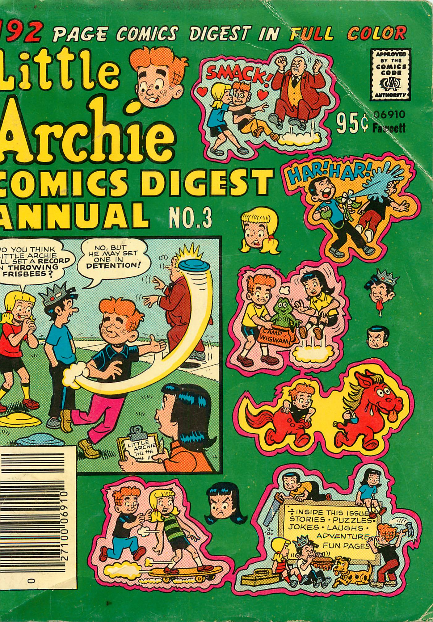 Read online Little Archie Comics Digest Magazine comic -  Issue #3 - 1