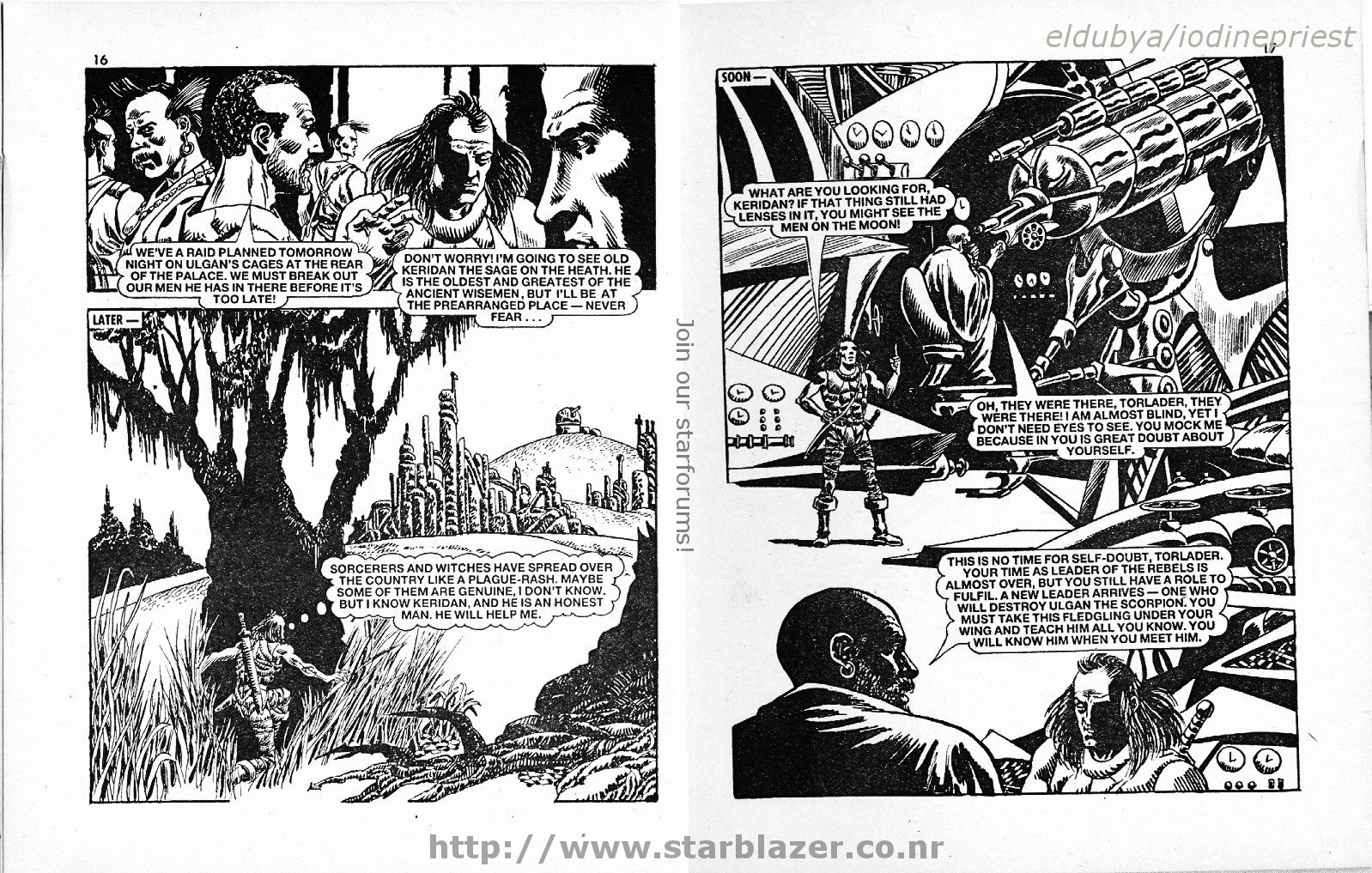 Read online Starblazer comic -  Issue #182 - 10