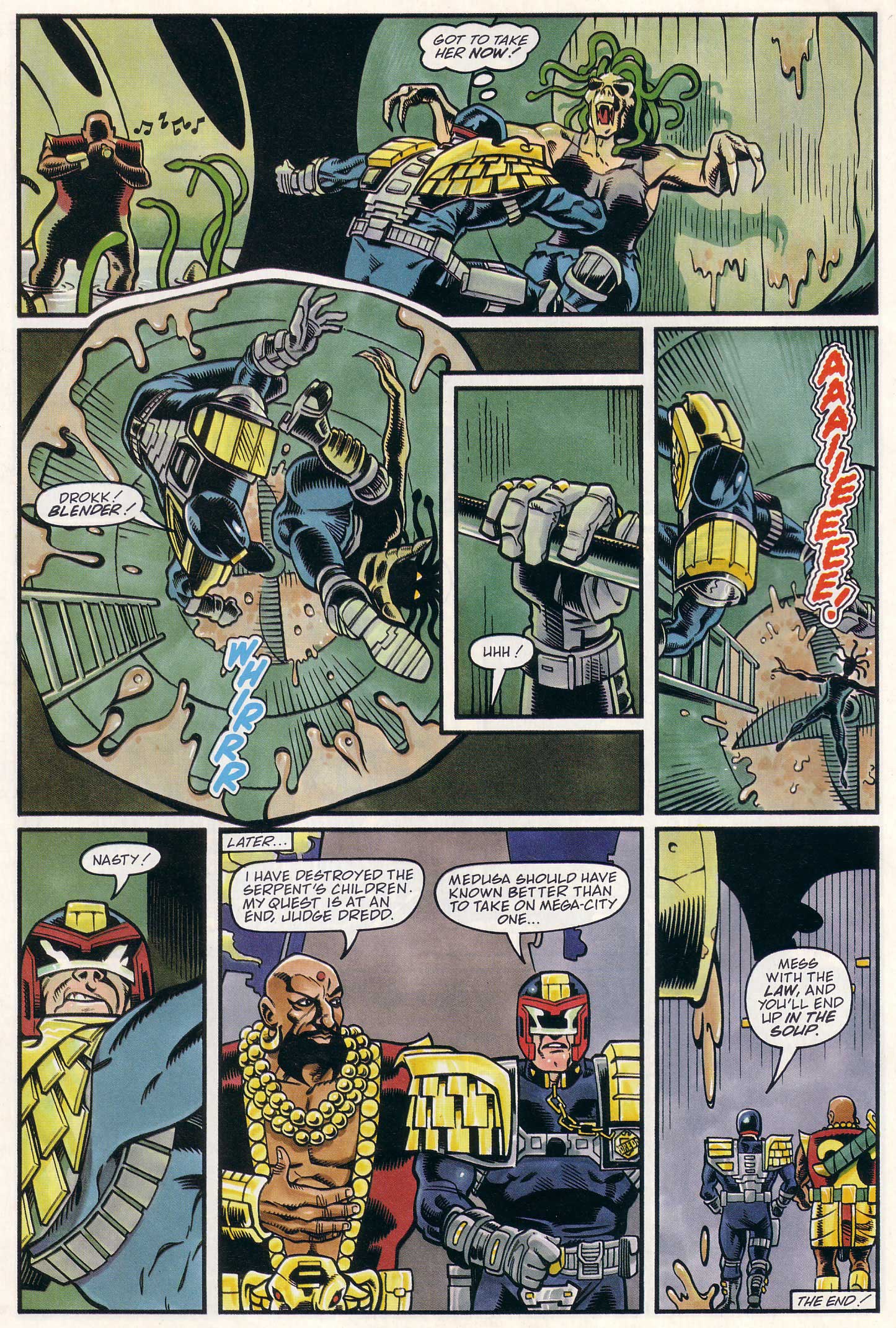 Read online Judge Dredd Lawman of the Future comic -  Issue #20 - 29