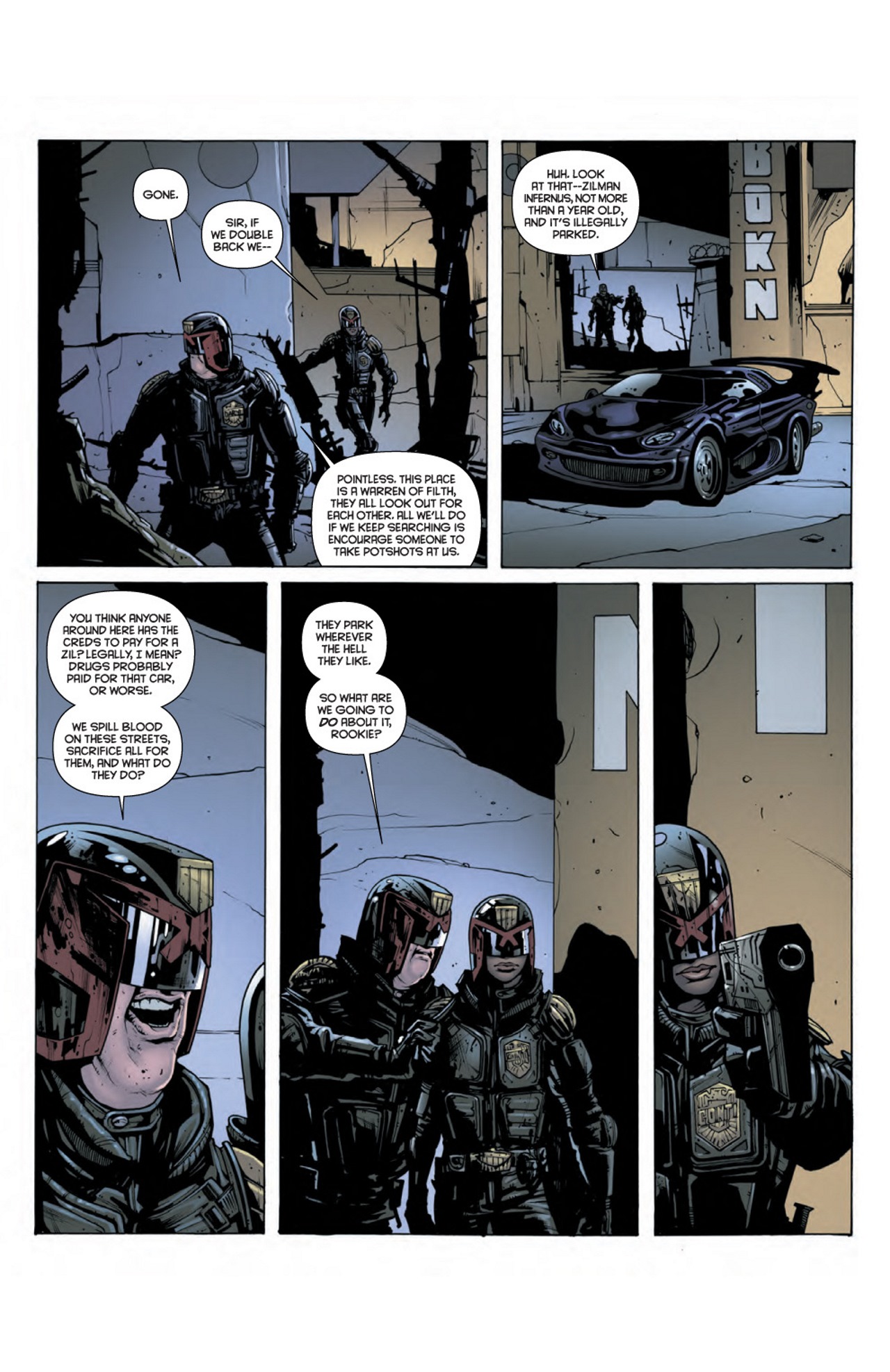 Read online Dredd: Uprise comic -  Issue #1 - 12
