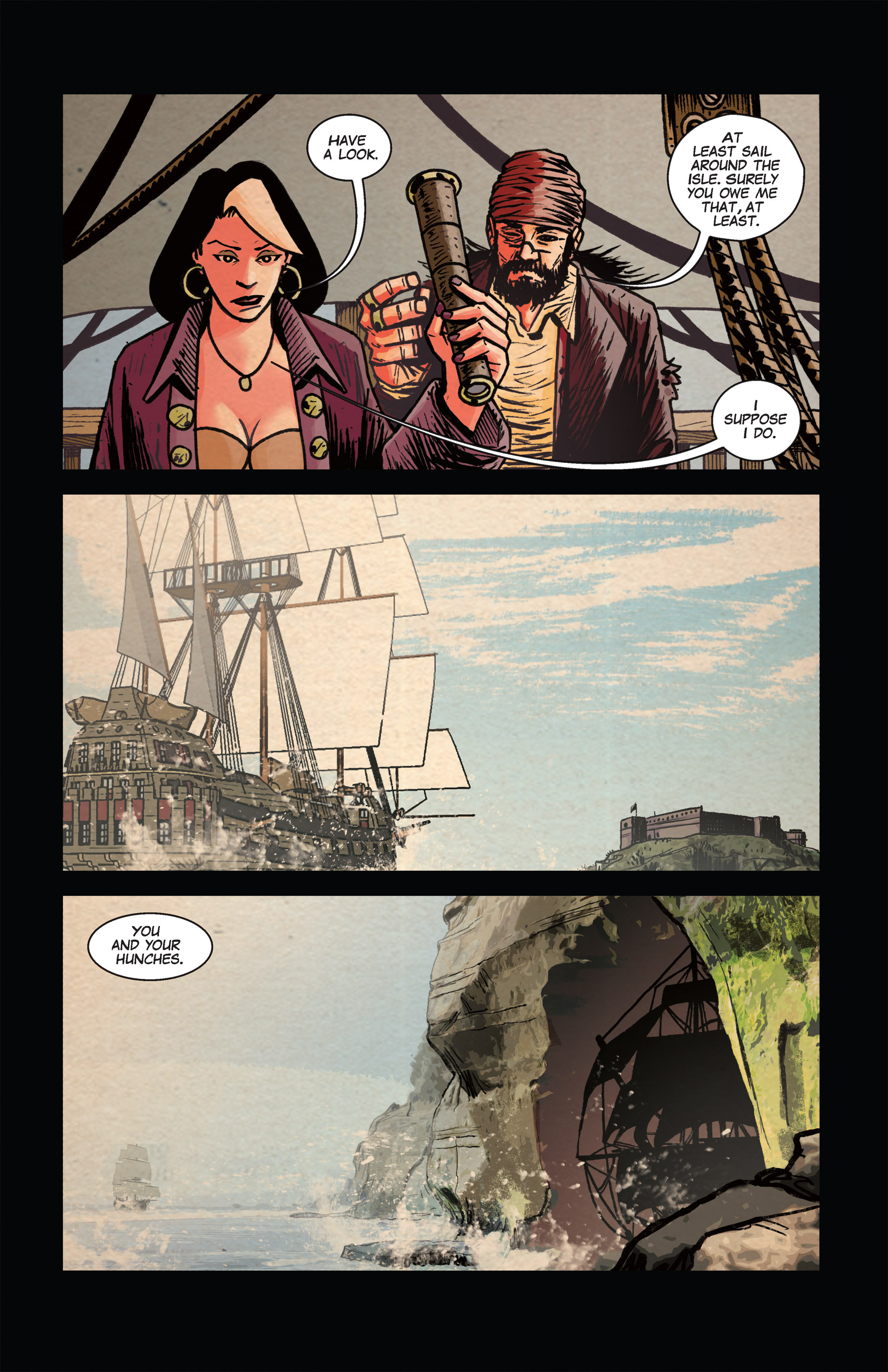 Read online Pirate Eye: Exiled From Exile comic -  Issue #3 - 24