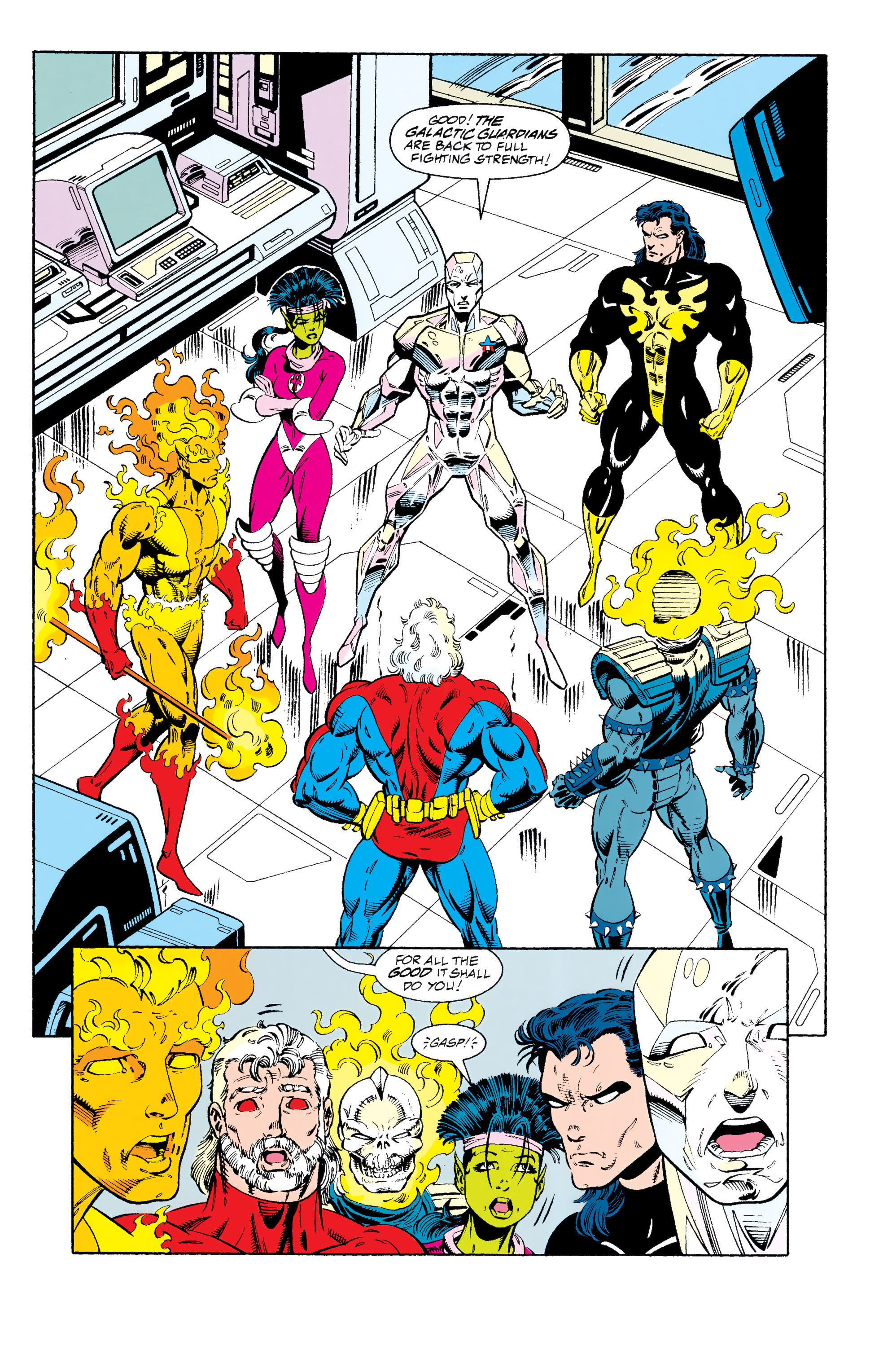 Read online Guardians of the Galaxy (1990) comic -  Issue # _TPB In The Year 3000 2 (Part 4) - 39