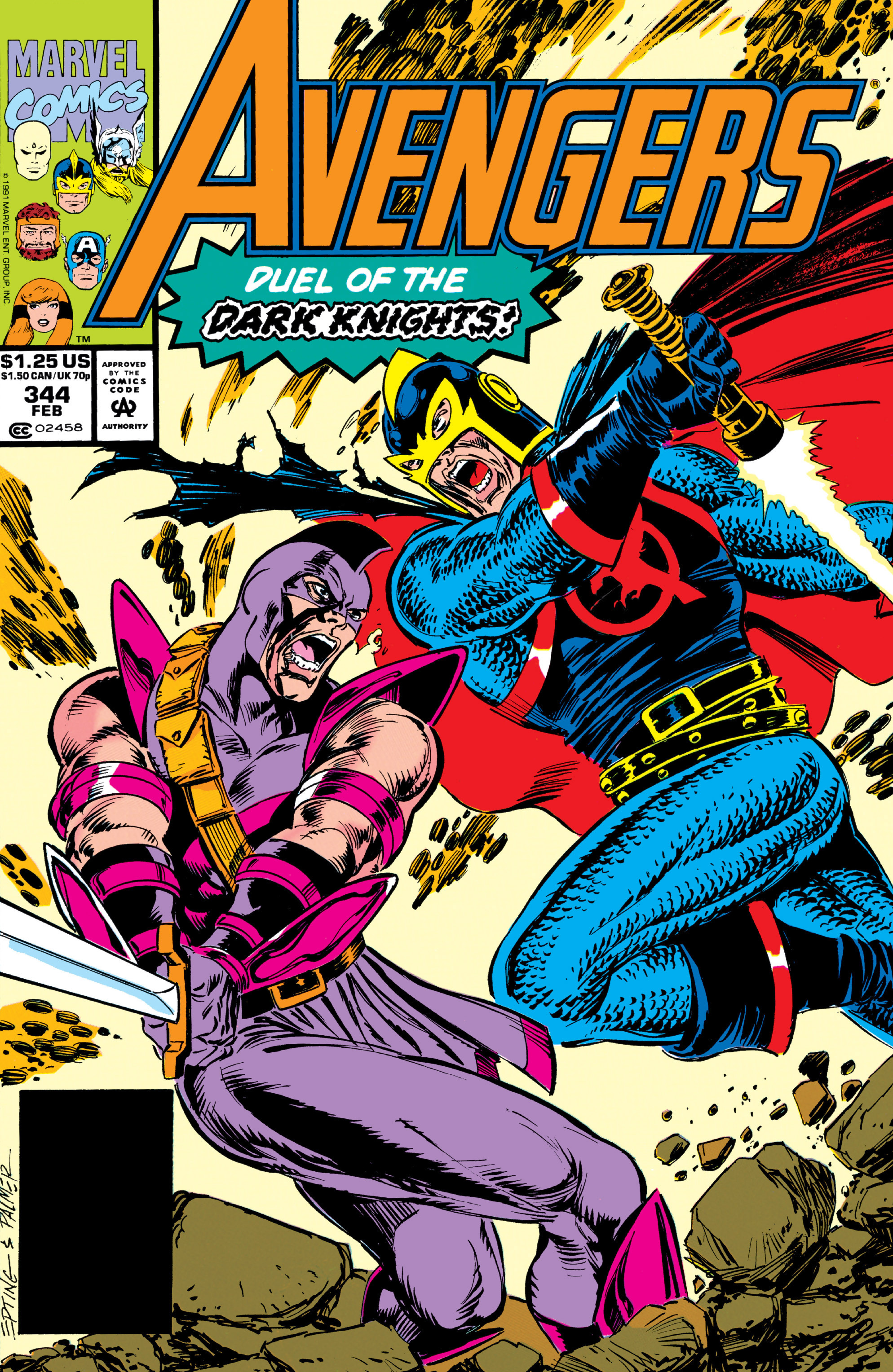Read online The Avengers (1963) comic -  Issue #344 - 1