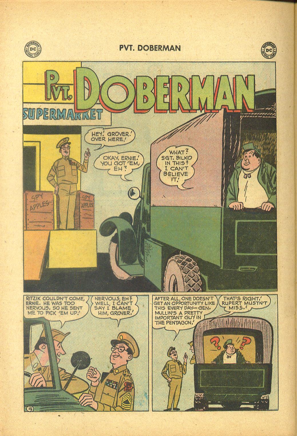 Read online Sgt. Bilko's Pvt. Doberman comic -  Issue #1 - 24