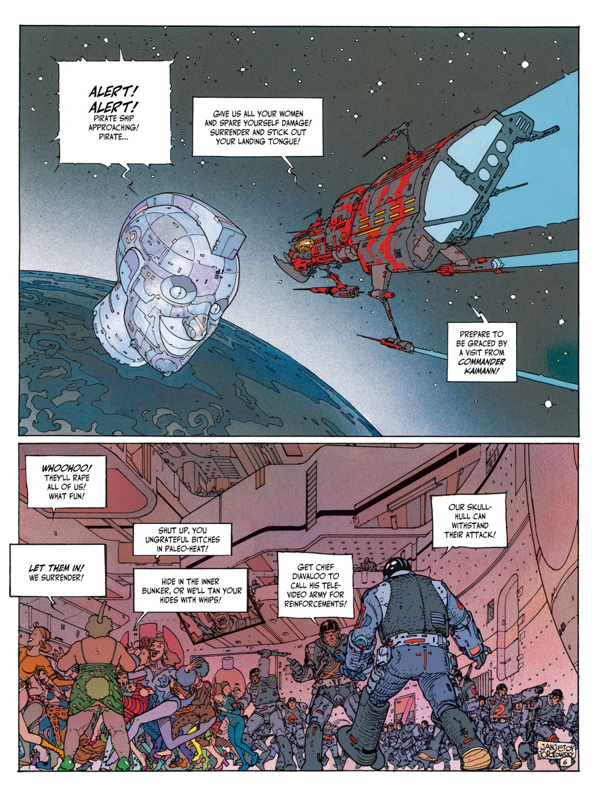 Read online Before the Incal comic -  Issue #6 - 9