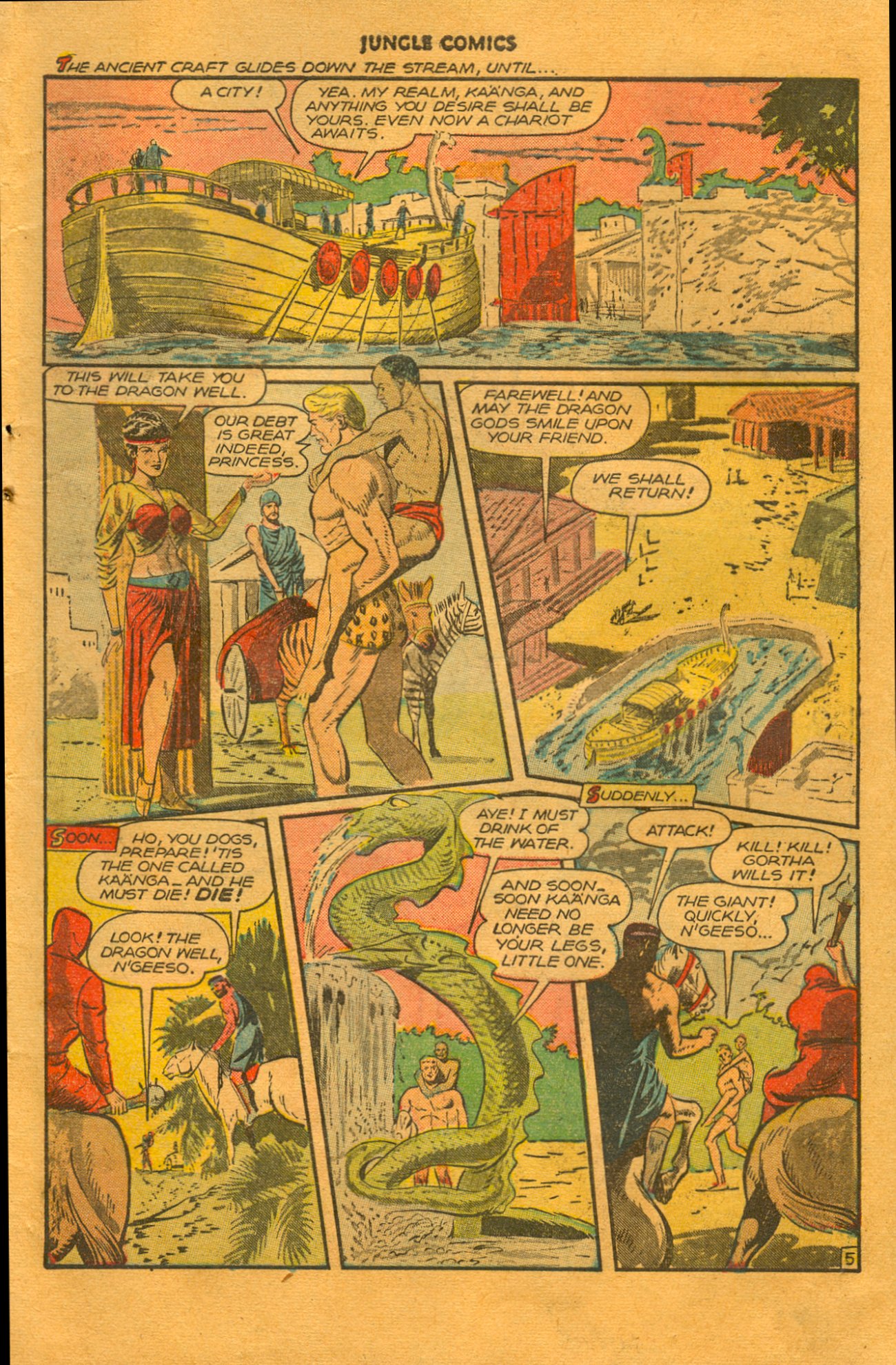 Read online Jungle Comics comic -  Issue #88 - 8