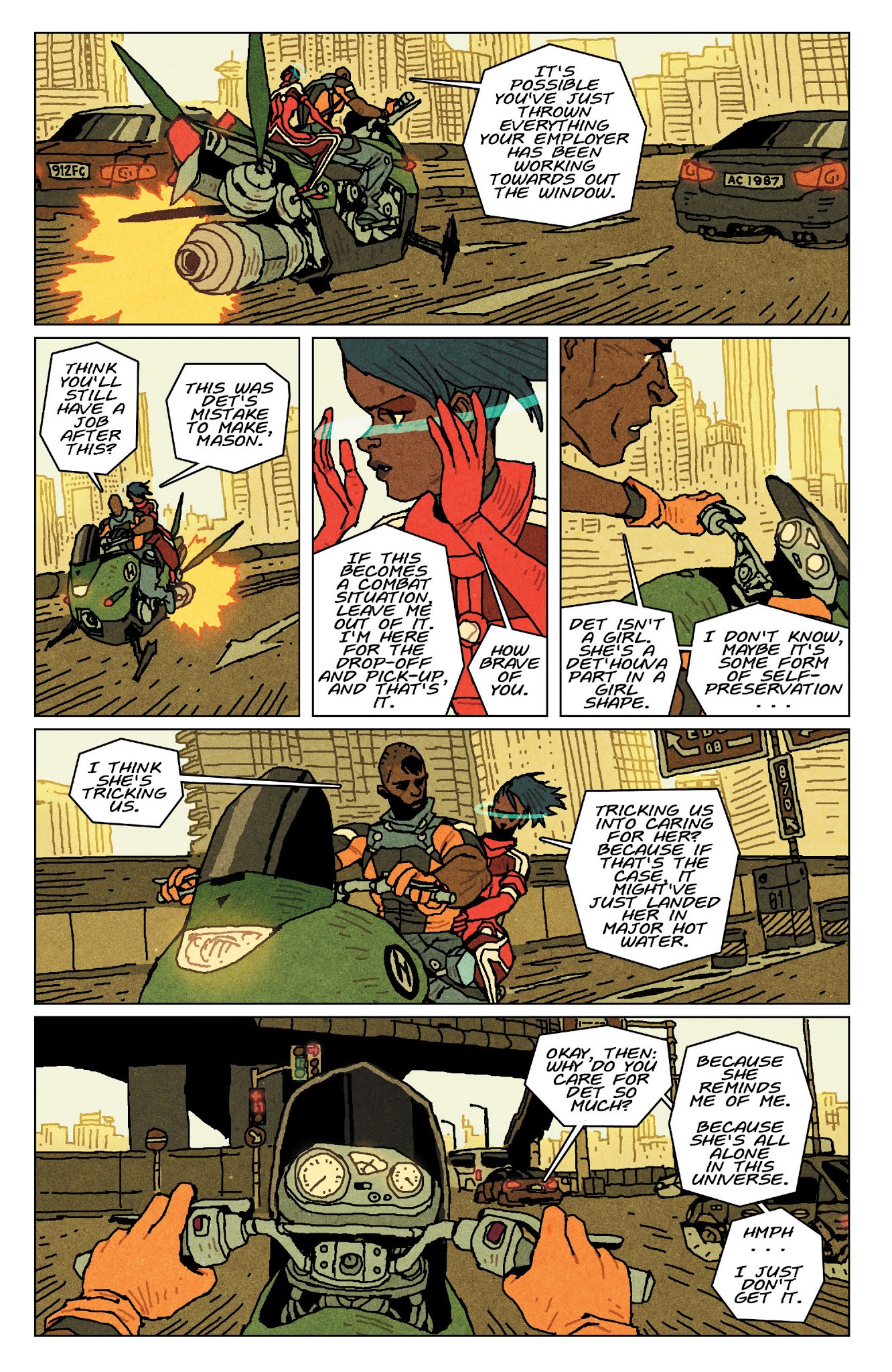 Read online Halogen comic -  Issue #4 - 9