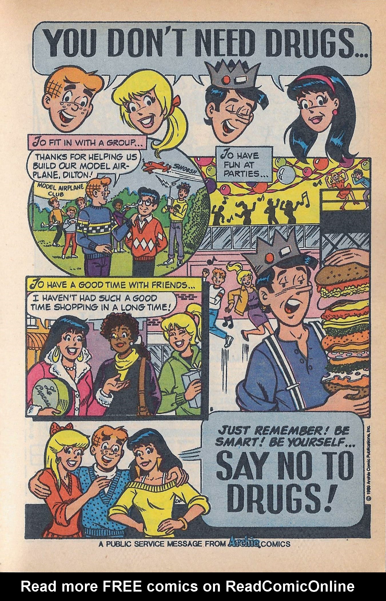 Read online Jughead Jones Comics Digest comic -  Issue #58 - 25