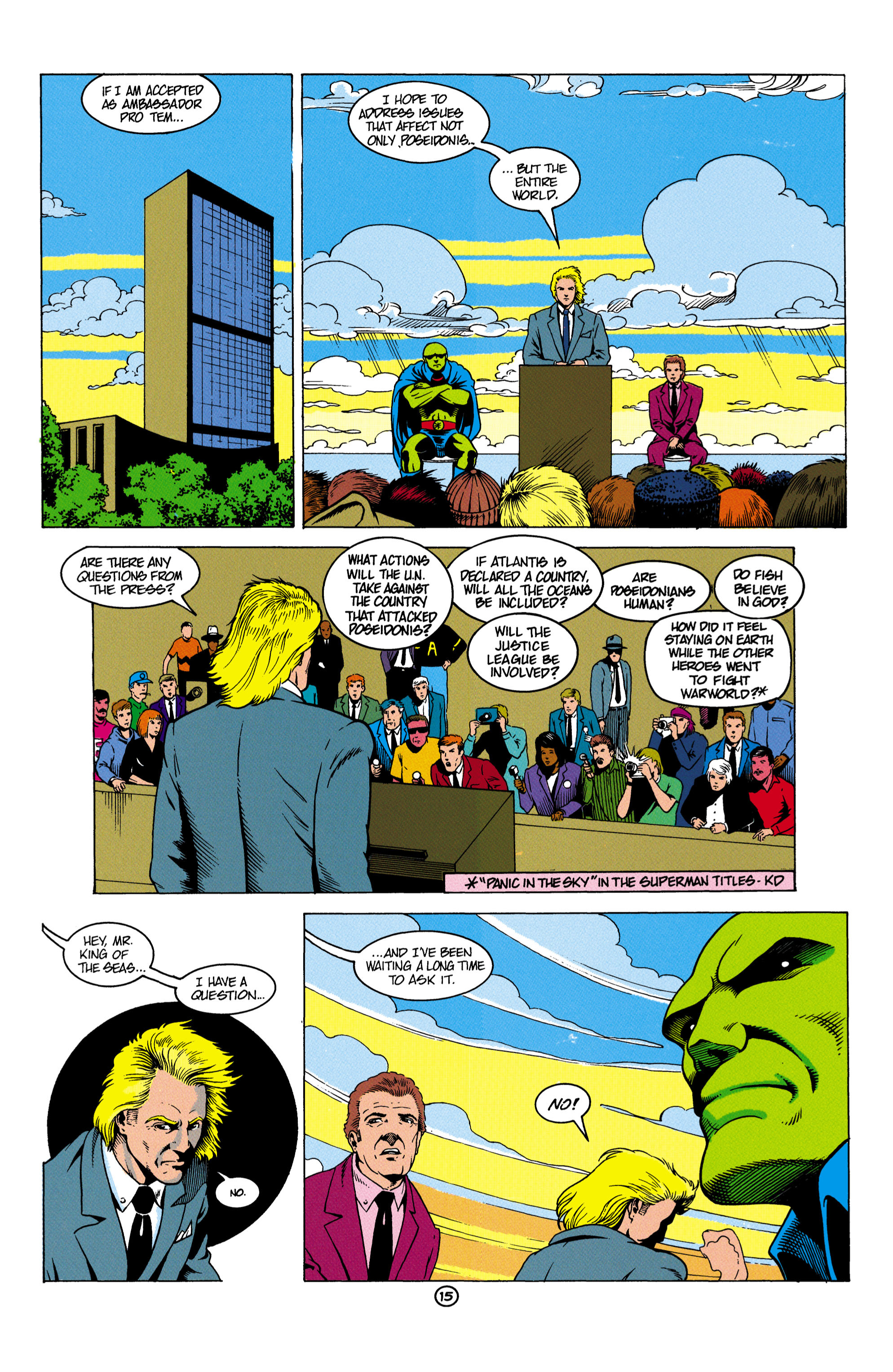 Read online Aquaman (1991) comic -  Issue #5 - 16