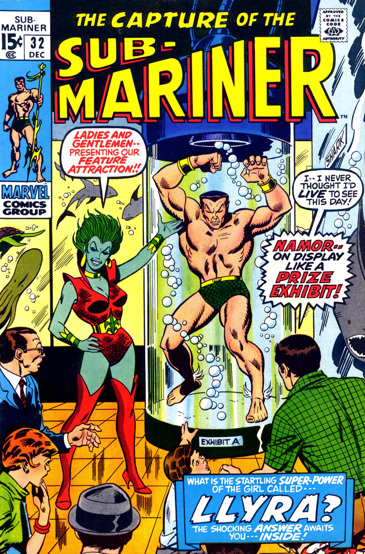 Read online The Sub-Mariner comic -  Issue #32 - 1