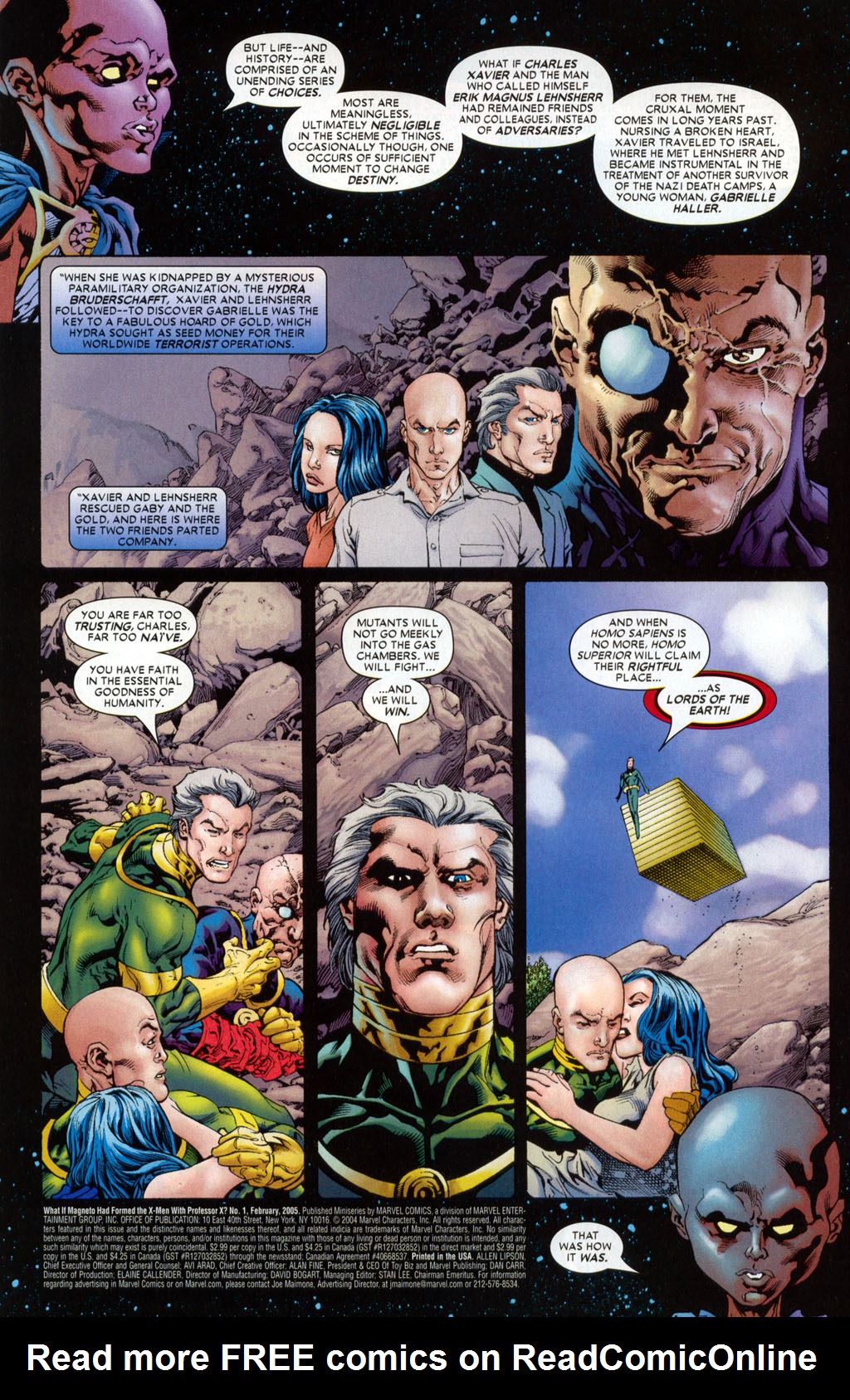 Read online What If Magneto Had Formed the X-Men With Professor X? comic -  Issue # Full - 3