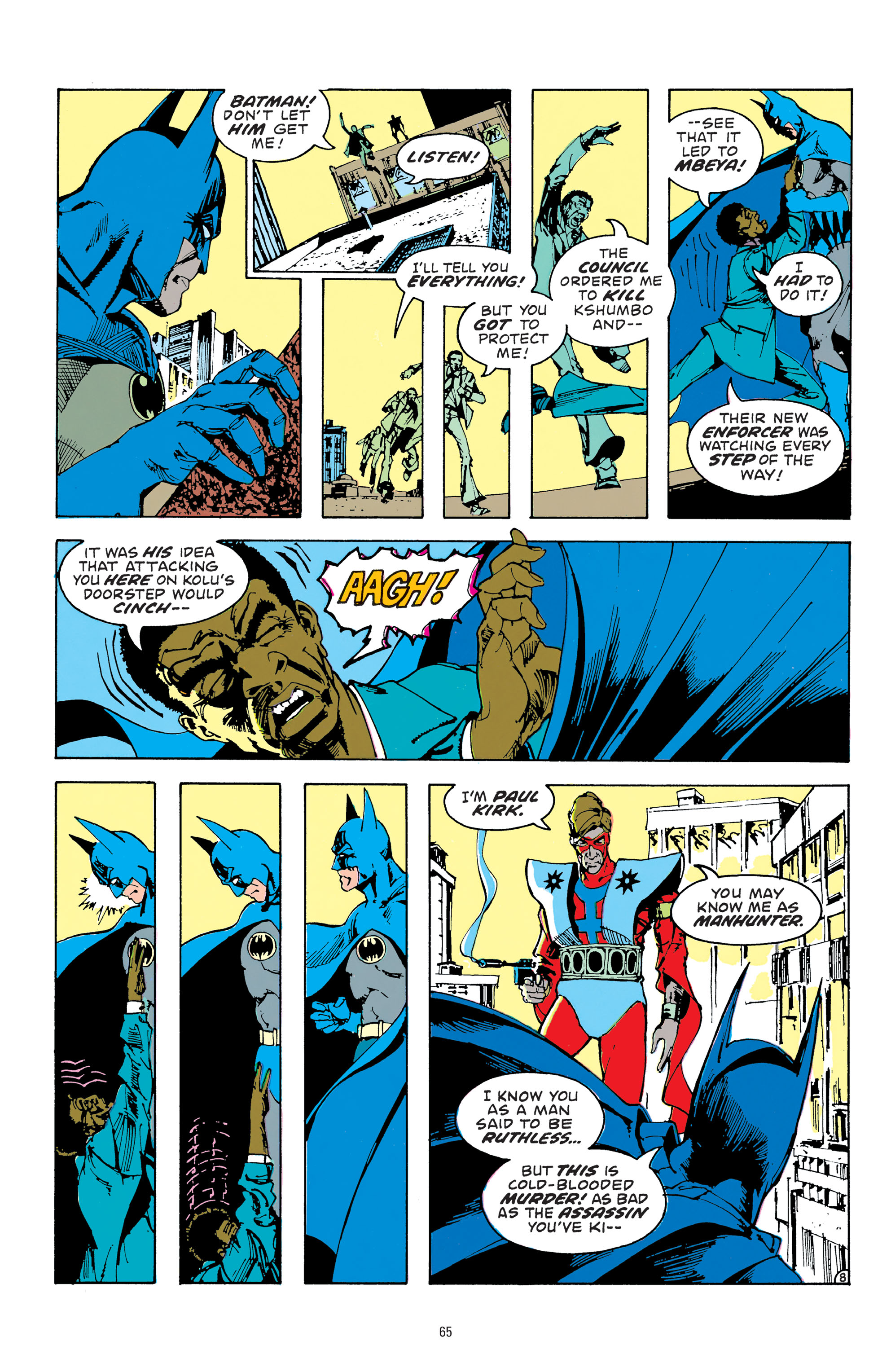 Read online Manhunter by Archie Goodwin and Walter Simonson Deluxe Edition comic -  Issue # TPB - 65