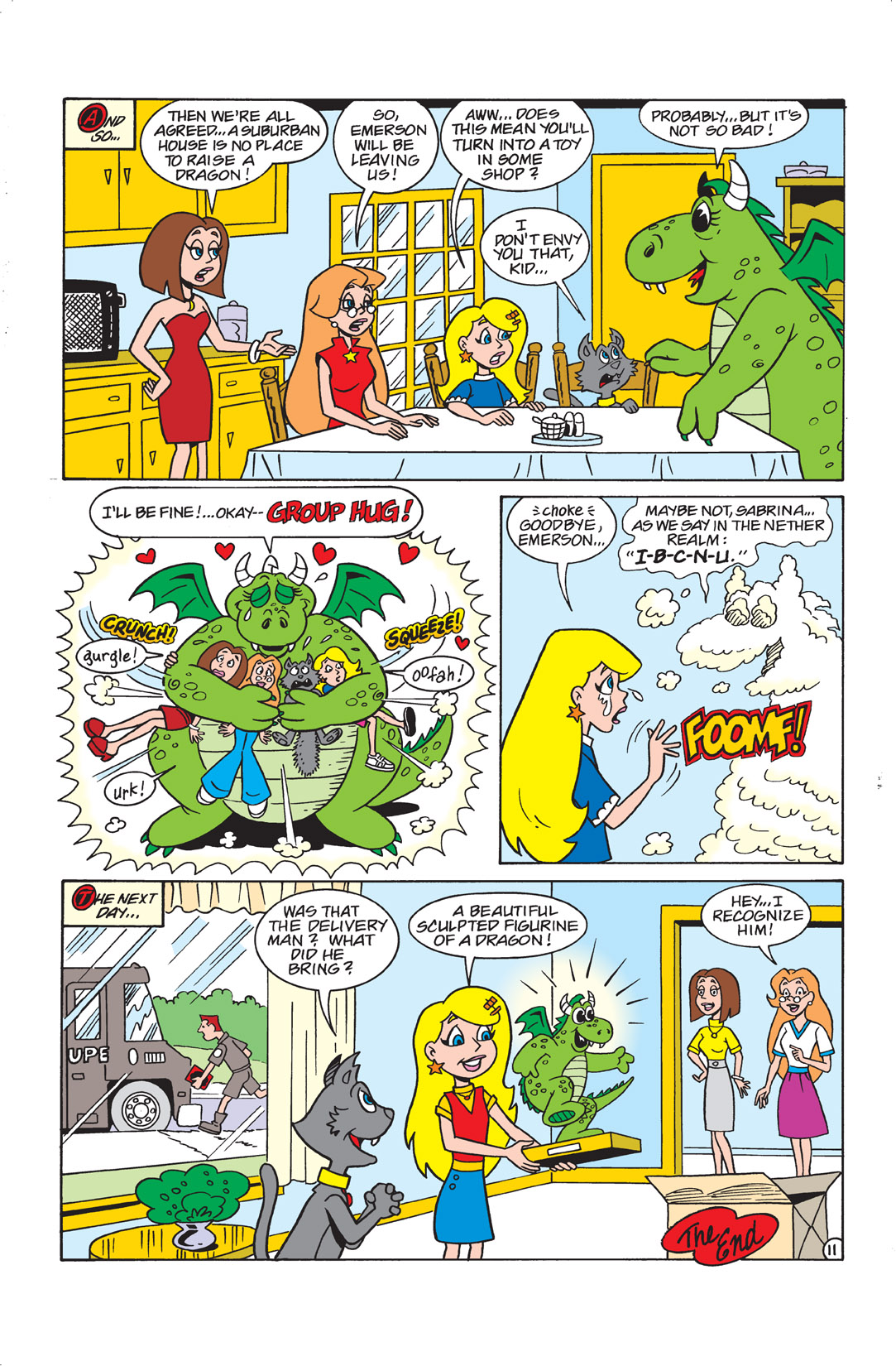 Read online Sabrina the Teenage Witch (2000) comic -  Issue #8 - 12