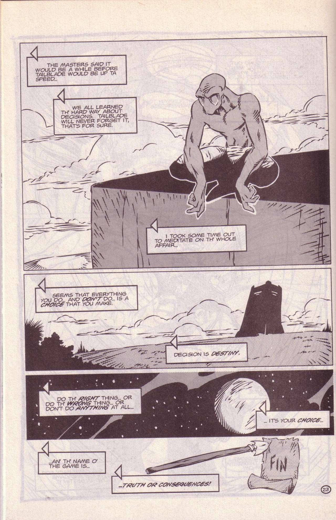 Read online Young Zen Intergalactic Ninja comic -  Issue #3 - 26