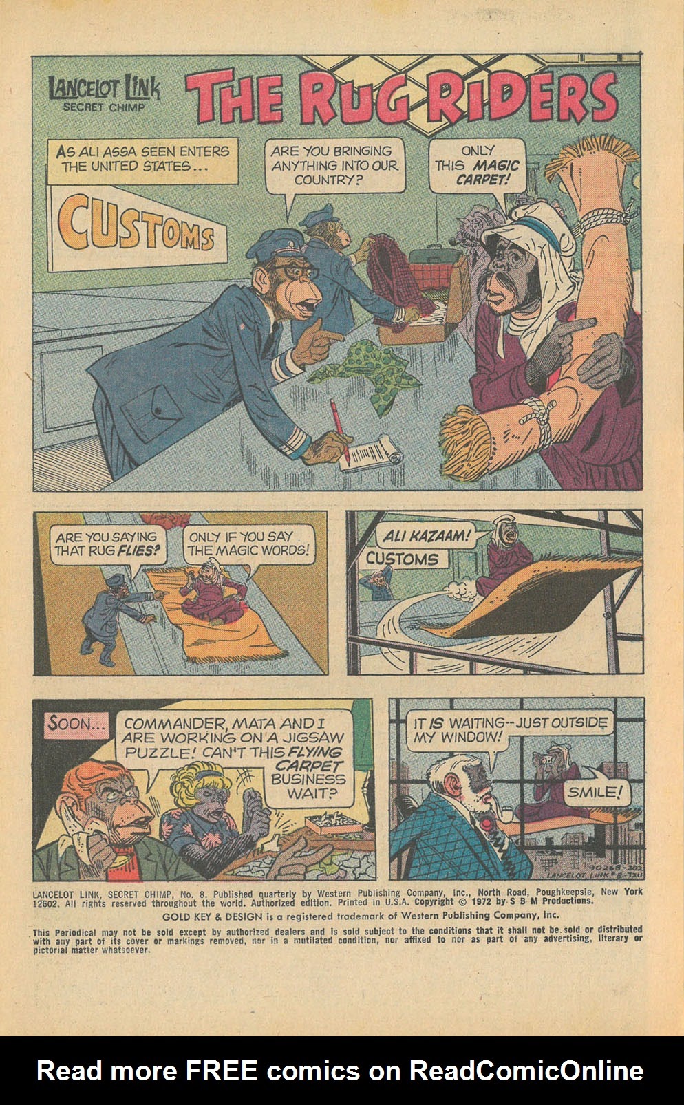 Read online Lancelot Link Secret Chimp comic -  Issue #8 - 3