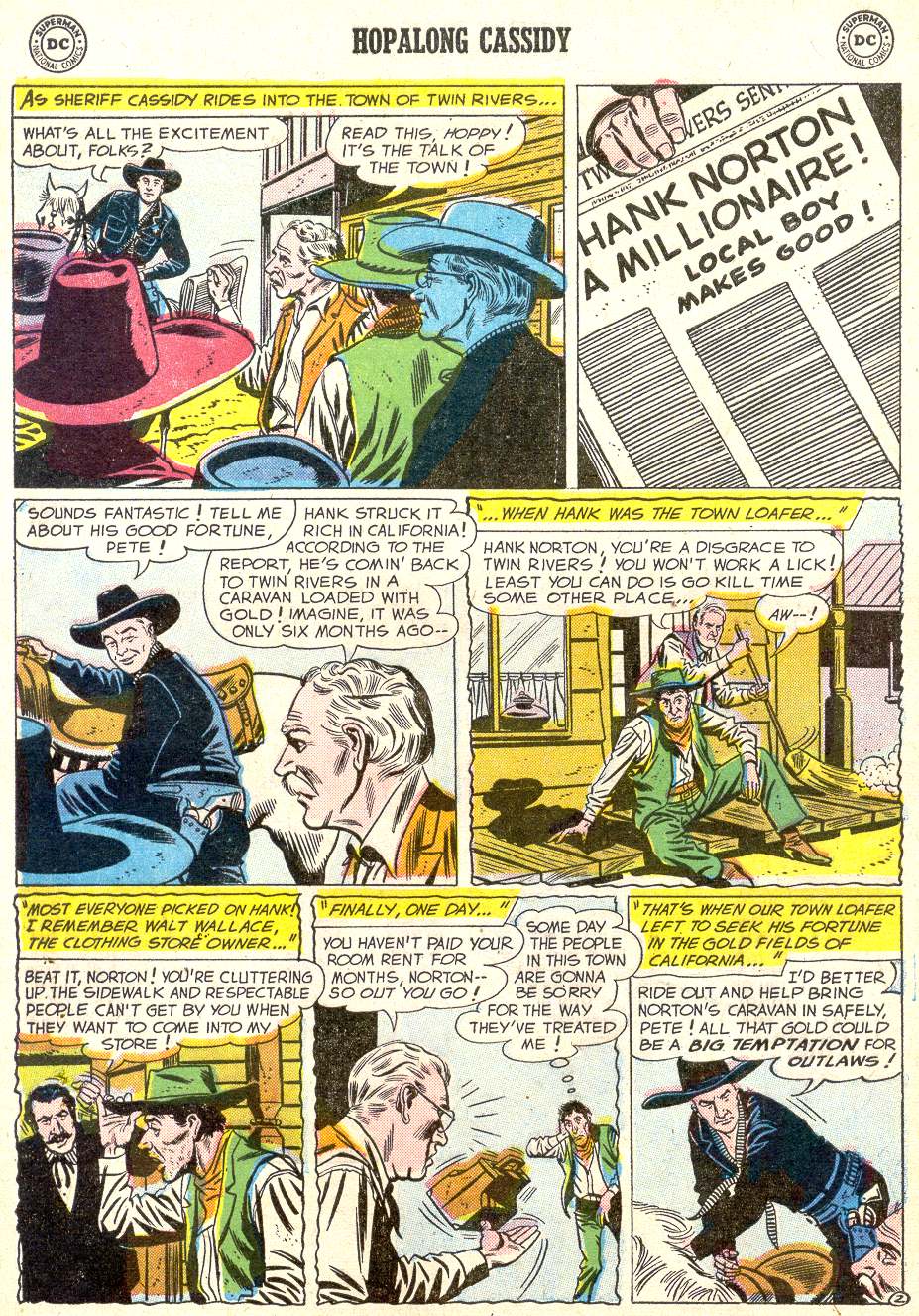 Read online Hopalong Cassidy comic -  Issue #121 - 4