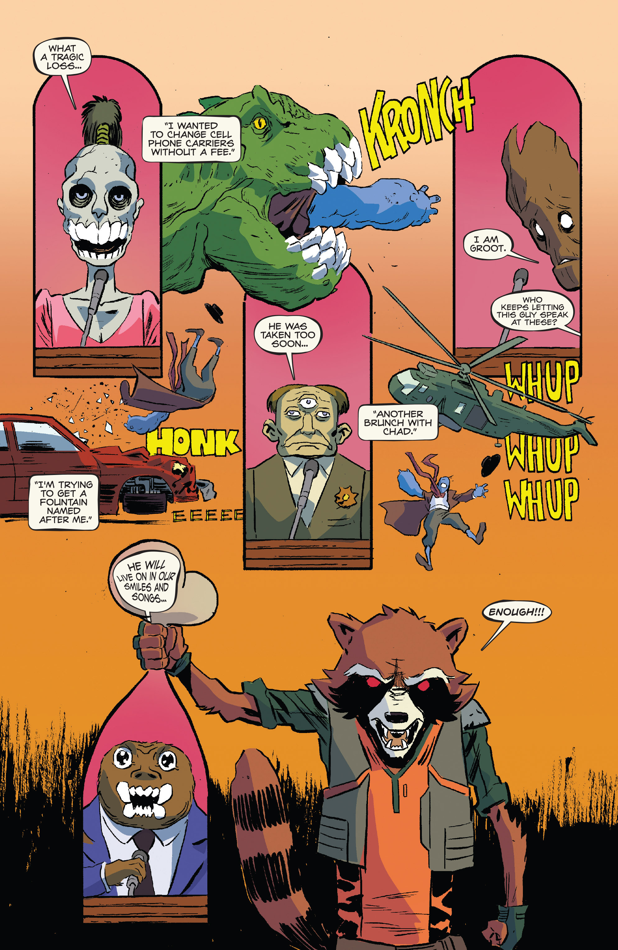 Read online Rocket Raccoon & Groot comic -  Issue #7 - 14