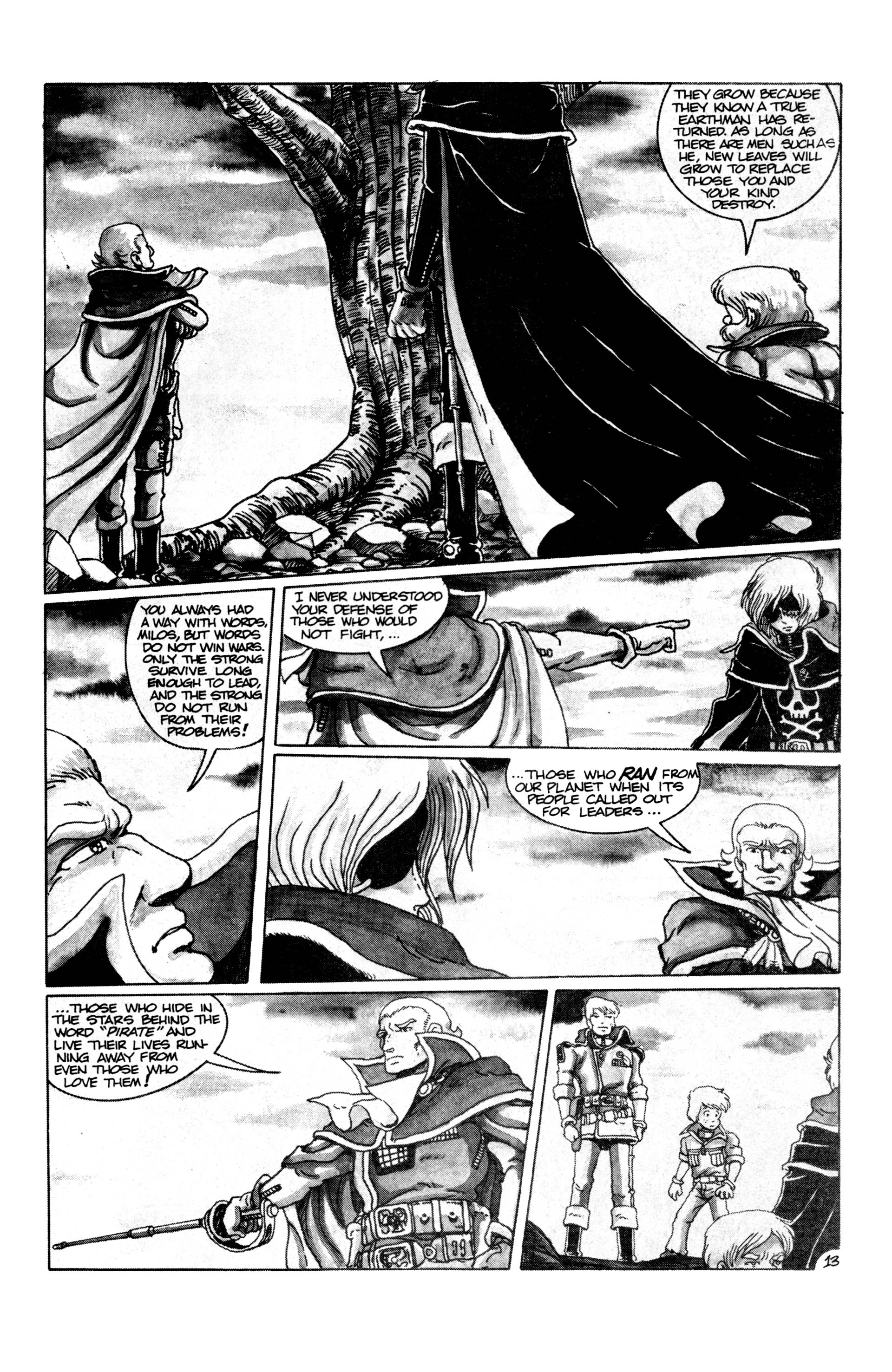 Read online Captain Harlock comic -  Issue #3 - 17
