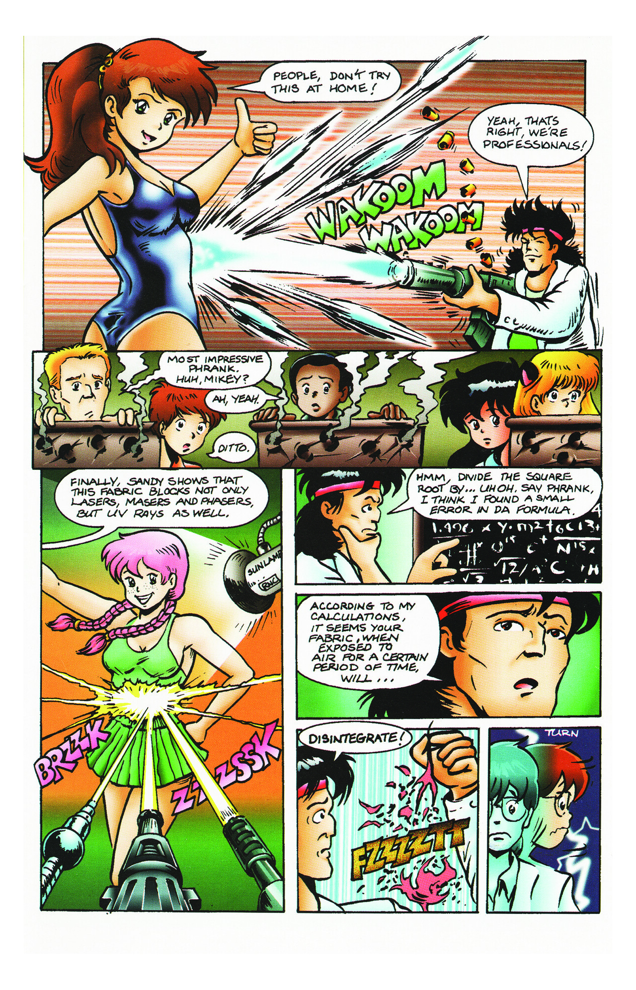 Read online Ninja High School Swimsuit comic -  Issue #2000 - 12