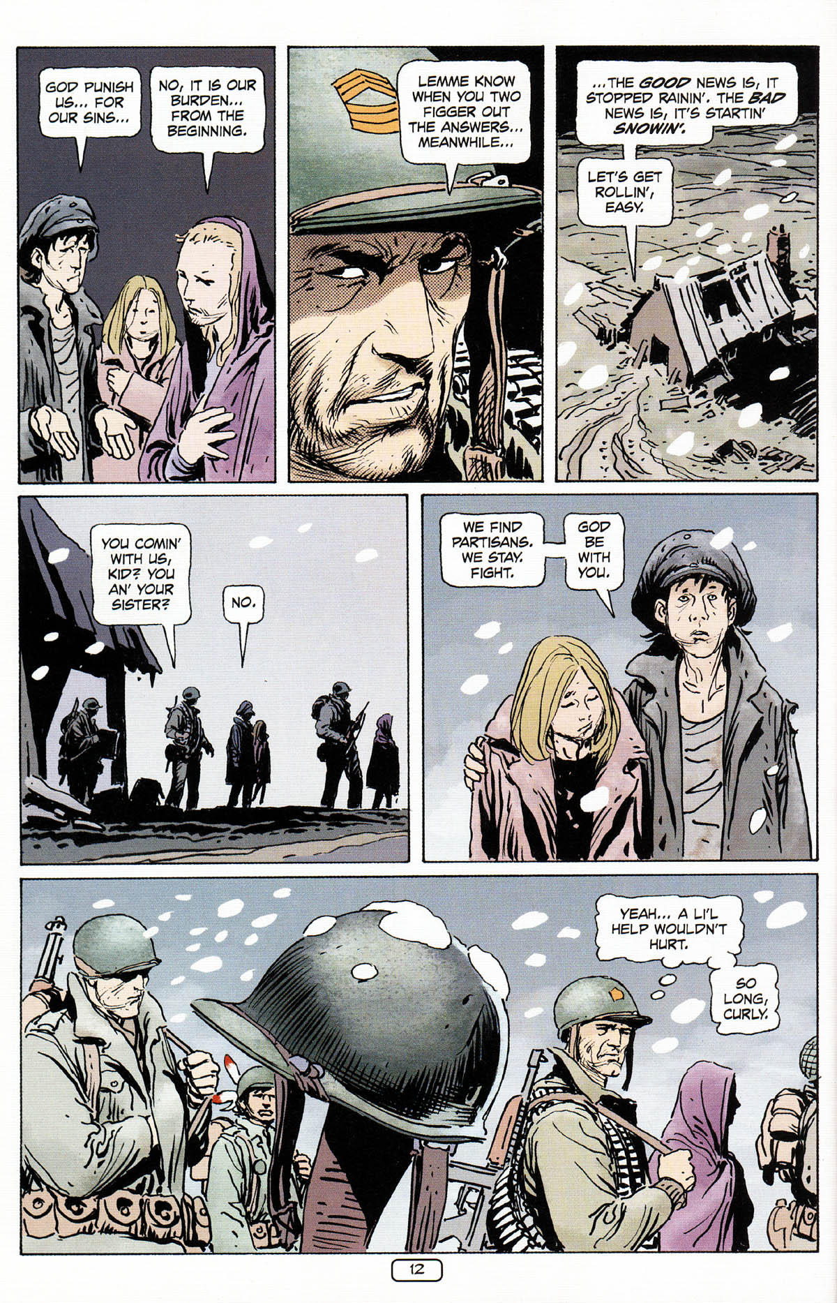 Read online Sgt. Rock: The Prophecy comic -  Issue #3 - 13