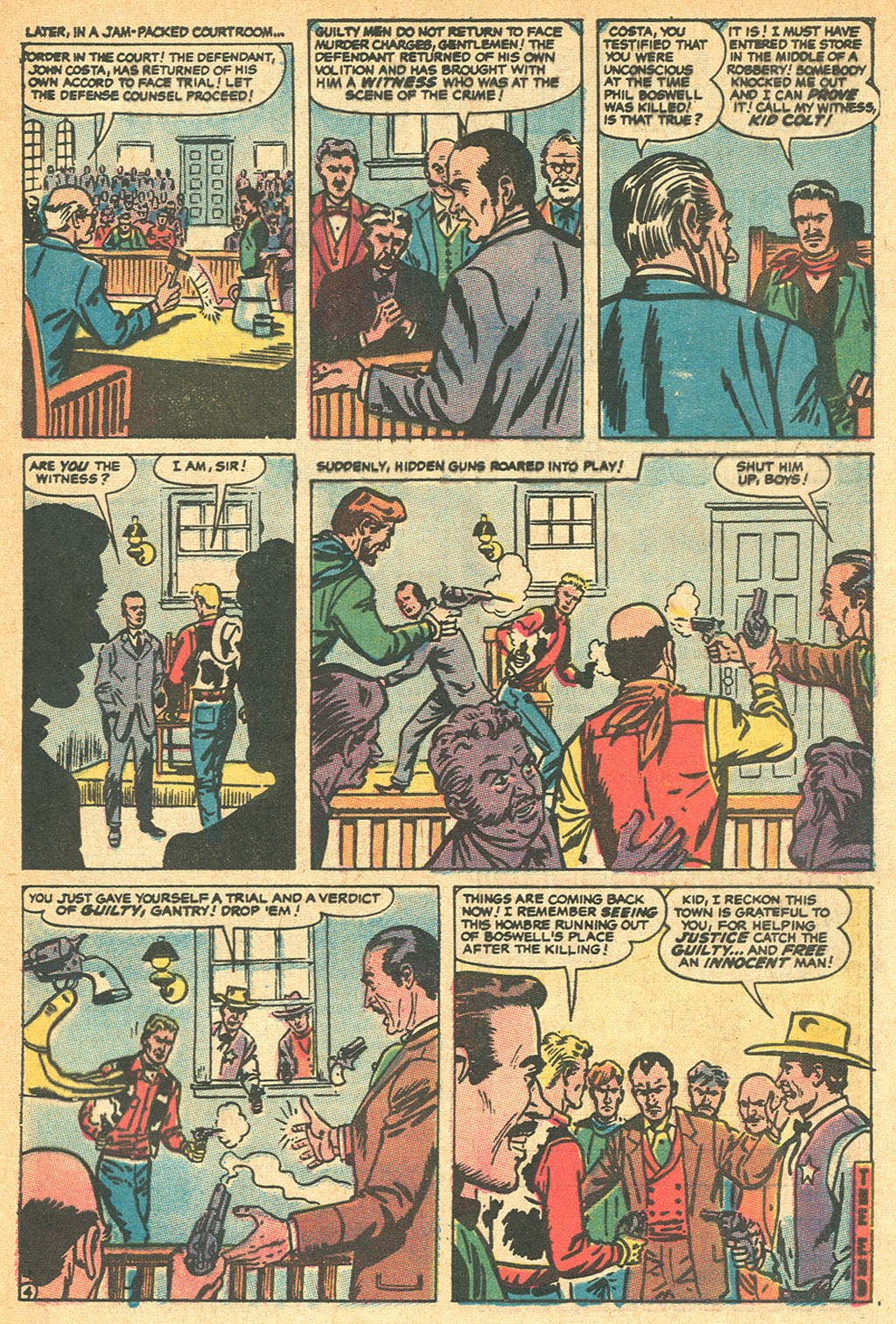 Read online Kid Colt Outlaw comic -  Issue #155 - 33