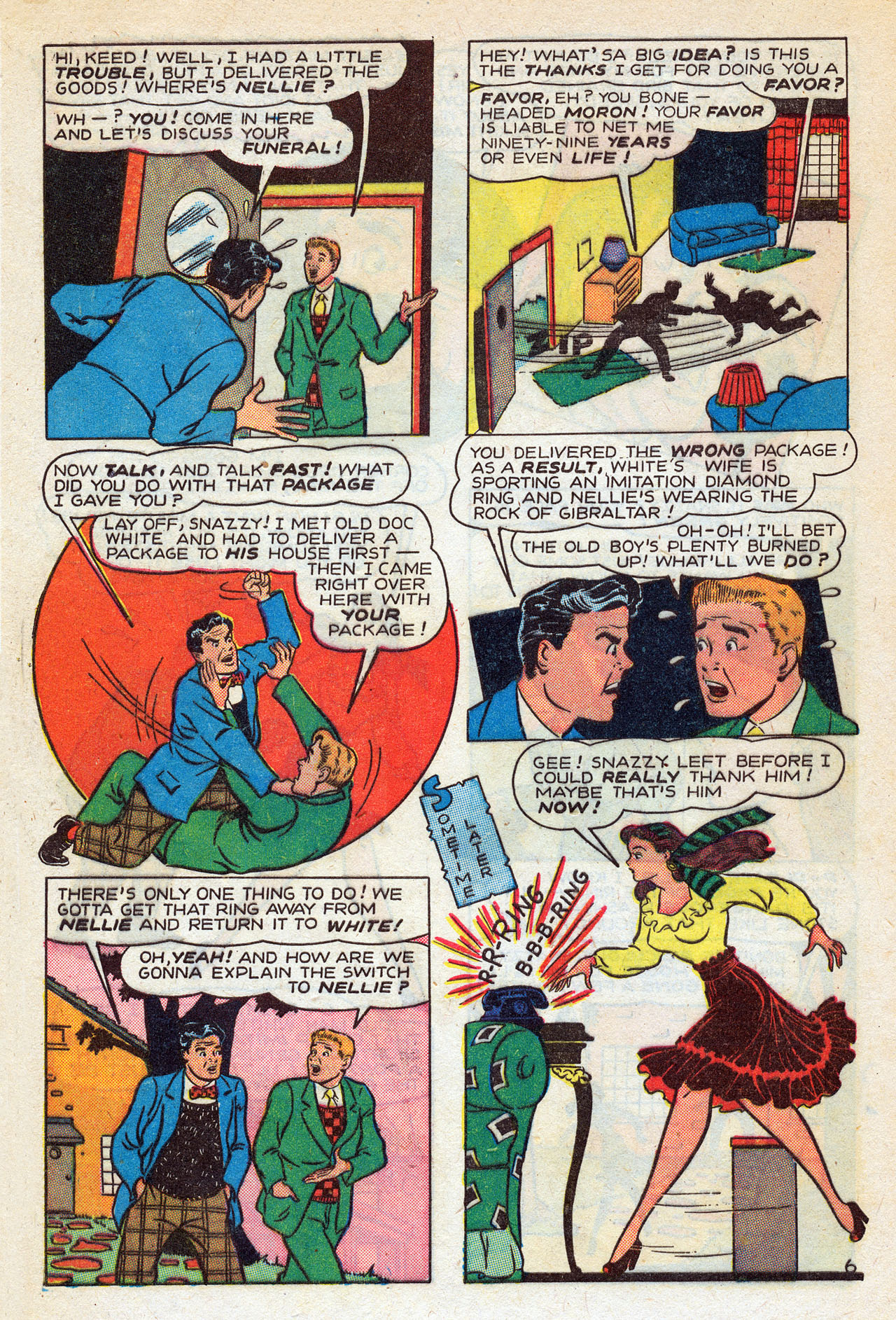 Read online Nellie The Nurse (1945) comic -  Issue #14 - 8